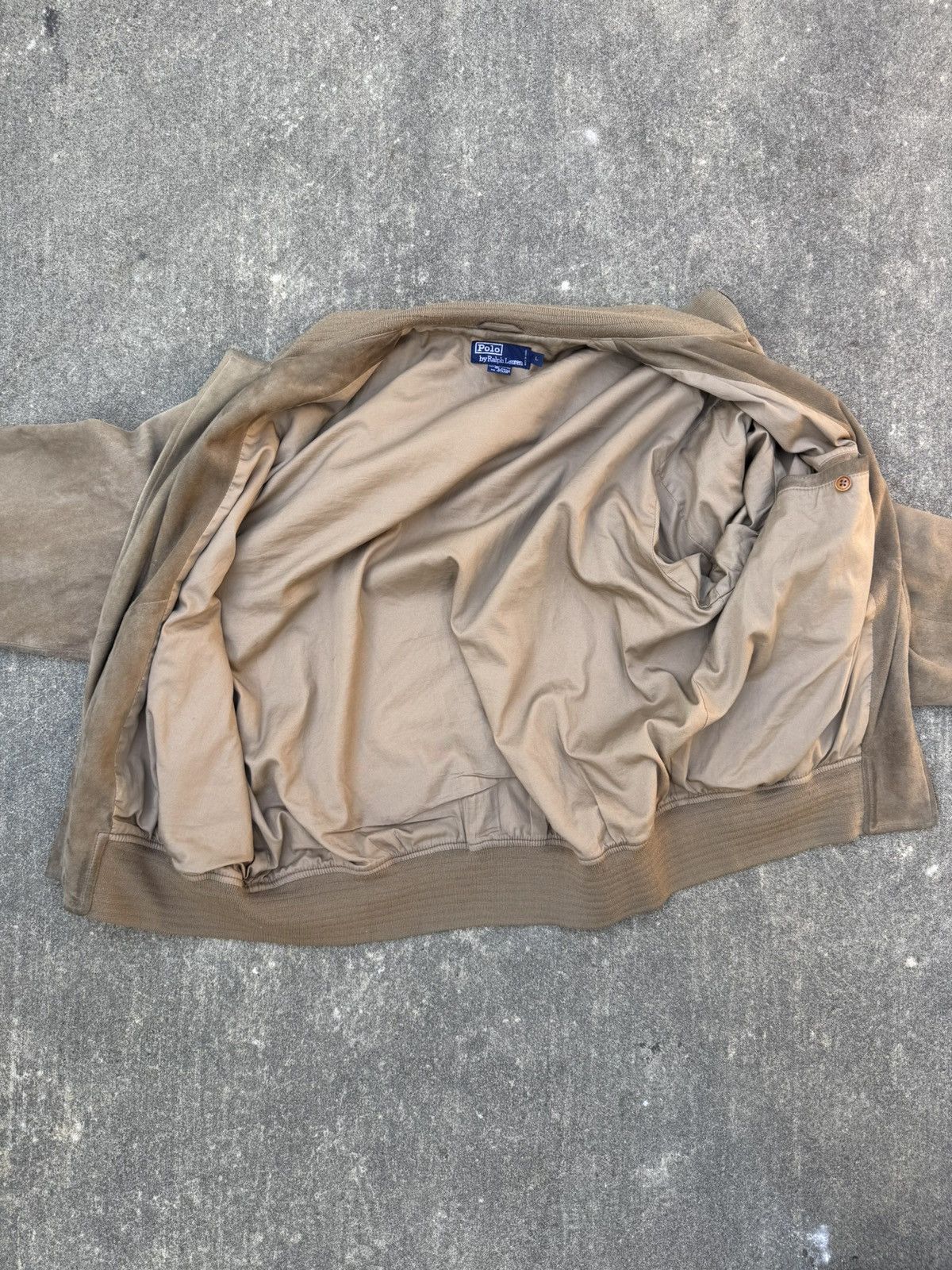 Polo Ralph Lauren C. 1996 Polo suede bomber Size US L / EU 52-54 / 3 - 4 Thumbnail