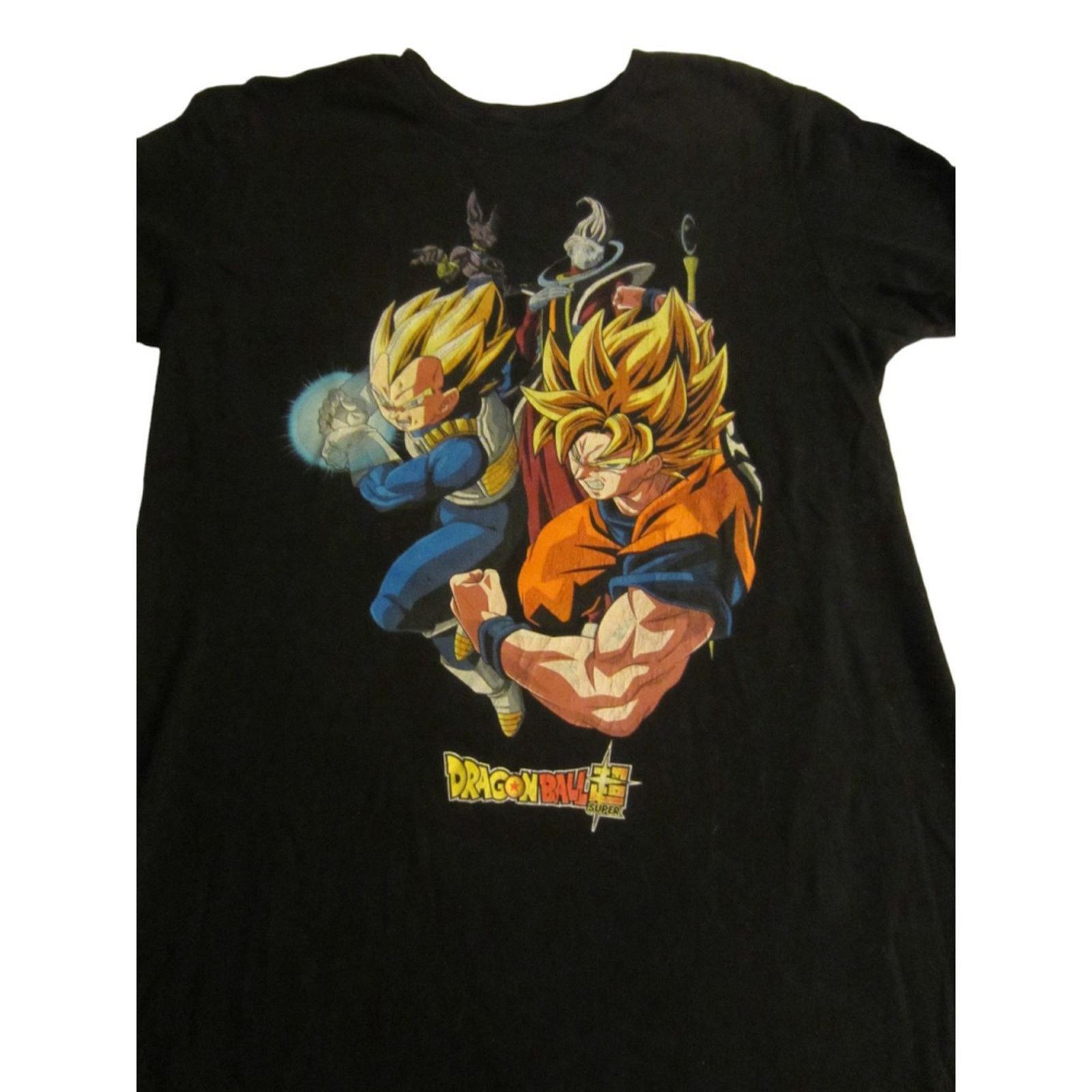 Other Dragon Ball Super Goku & Vegeta Graphic Tee Black M Size US M / EU 48-50 / 2 - 3 Thumbnail