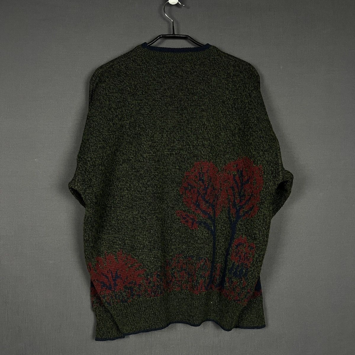 Other Vintage Silver Cloud Knit Sweater with Graphic Pattern Size US L / EU 52-54 / 3 - 7 Thumbnail