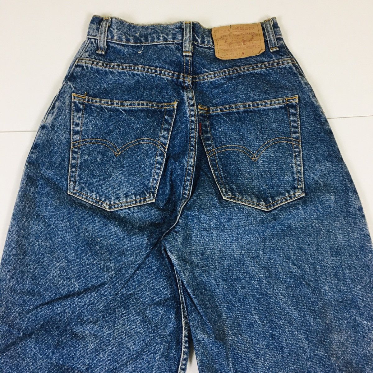Levi's Vintage Levi’s Straight Cut Baggy Size 24" / US 00 / IT 34 - 7 Thumbnail