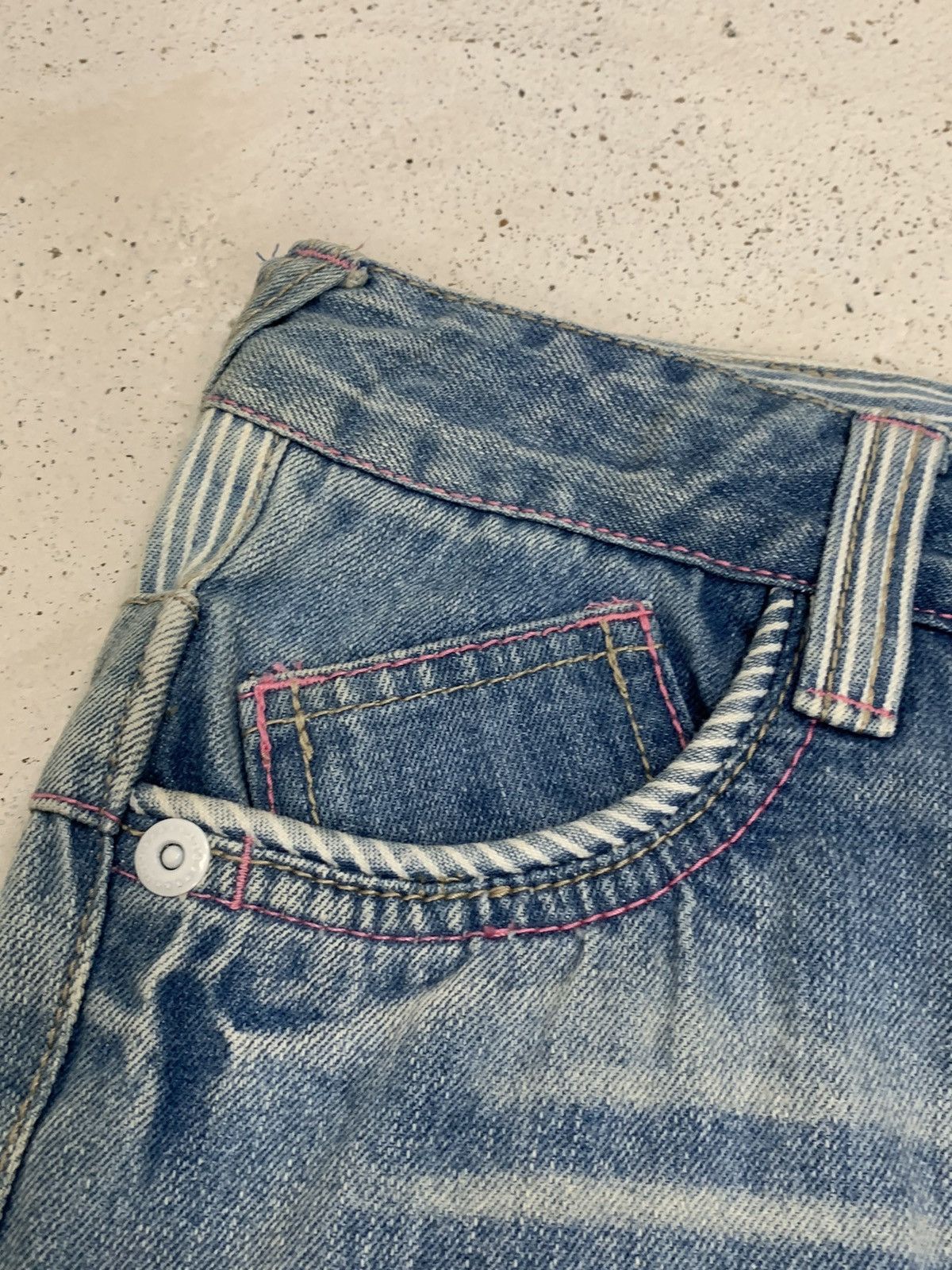 Hysteric Glamour × Japanese Brand Pink Latte Back Double Waist Patches Girl Wording Hickory Size US 28 / EU 44 - 10 Thumbnail