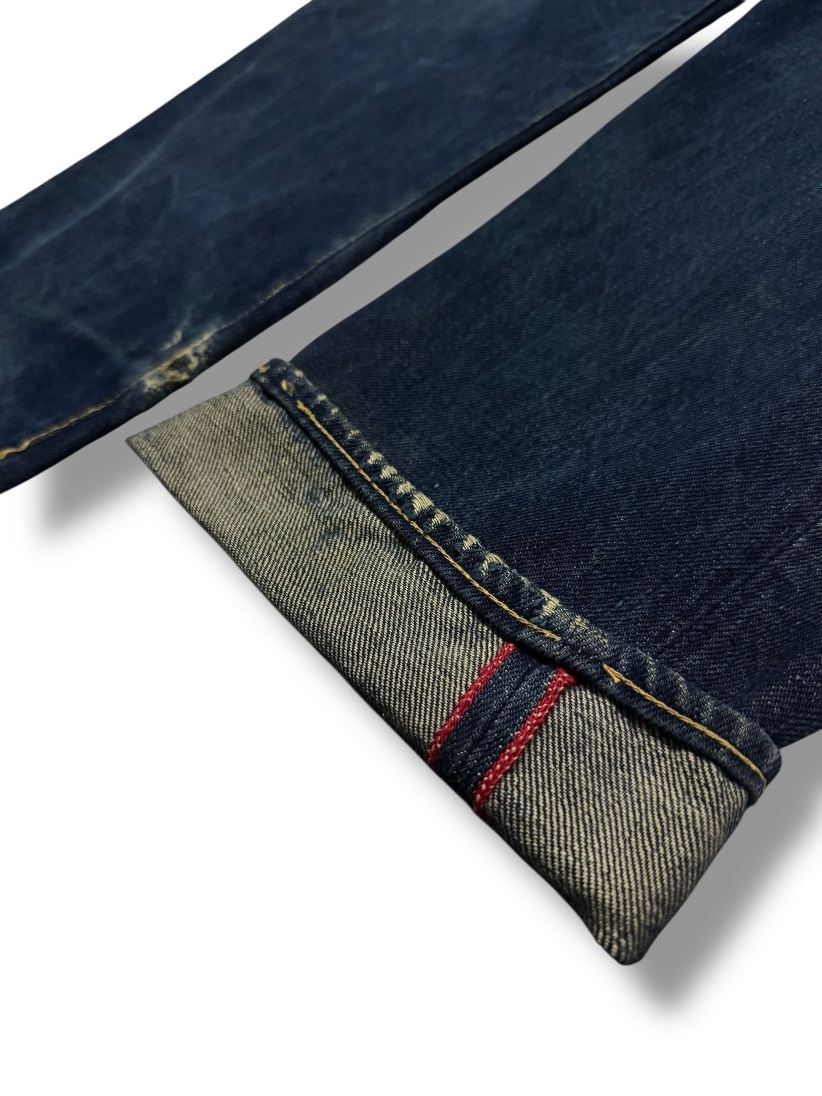 Blue Blue Japan Vintage Blue Blue Japan Selvedge Denim Jeans | W29 Size US 29 - 8 Thumbnail