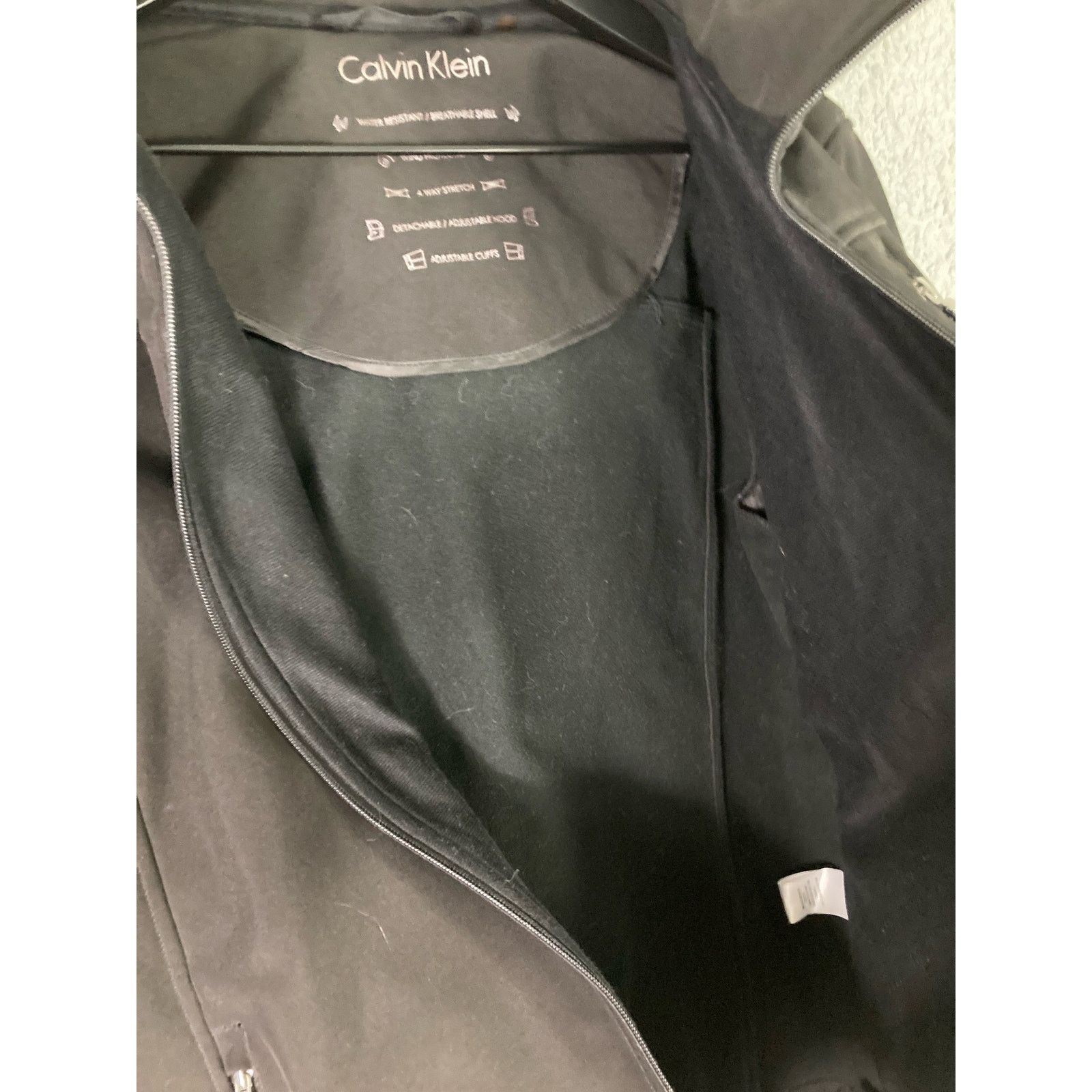 Calvin Klein Calvin Klein Womens M Black Full Zip Jacket Cold Weather Size M / US 6-8 / IT 42-44 - 10 Thumbnail