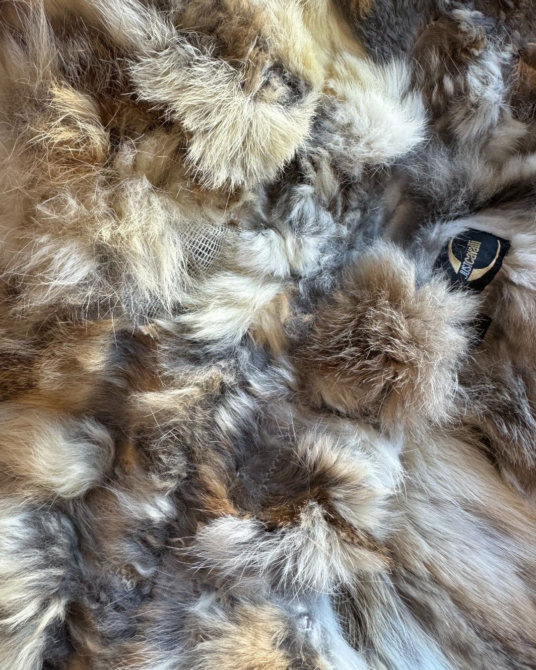 Roberto Cavalli F/W 2003 Runway Rabbit Fur Army Coat Size US S / EU 44-46 / 1 - 13 Thumbnail
