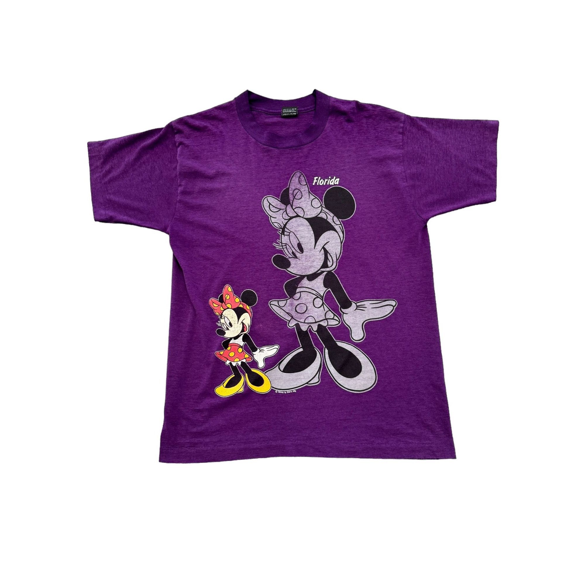 Disney 90's Single Stitch Minnie Mouse Shirt Size US L / EU 52-54 / 3 - 1 Thumbnail