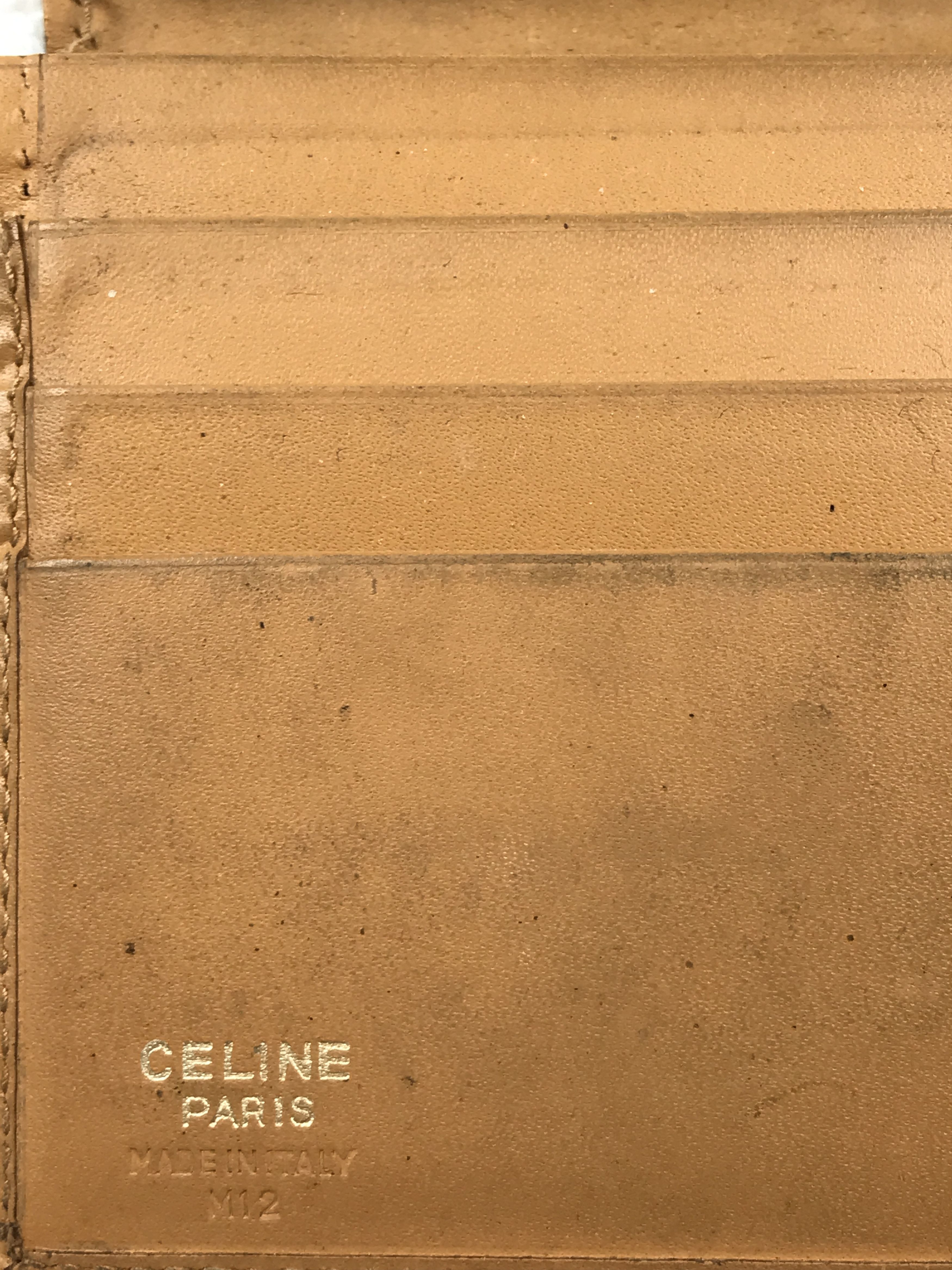 Celine Vintage Celine Macadam Long Wallet Size ONE SIZE - 9 Thumbnail