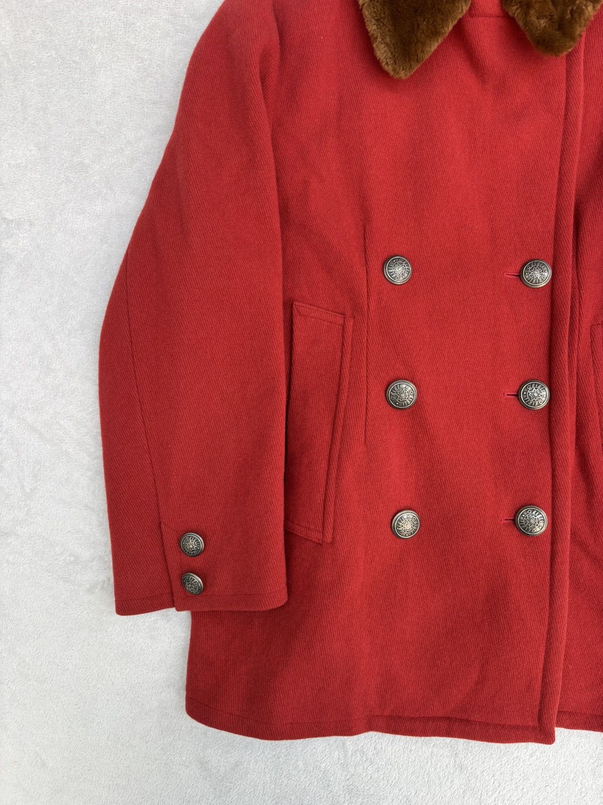 Romeo Gigli Archive 90s Romeo Gigli Double Breasted Faux Fur Coat Size M / US 6-8 / IT 42-44 - 9 Thumbnail