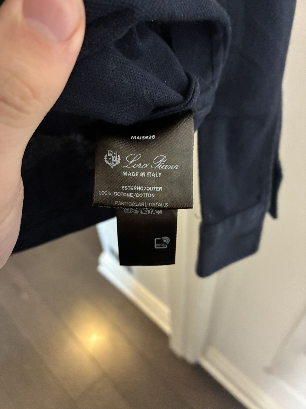 Loro Piana Loro Piana long sleeve polo size xs/small Size US S / EU 44-46 / 1 - 3 Thumbnail