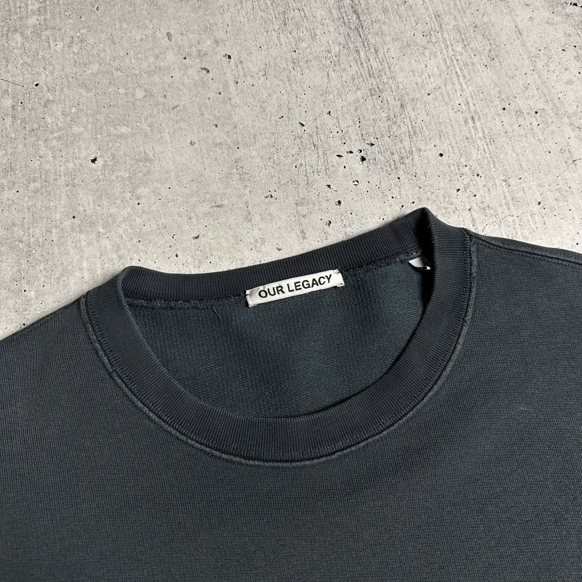 Vintage Sweatshirt Oversized Our Legacy Patch Sweat M2206PAAUB Size US S / EU 44-46 / 1 - 3 Thumbnail