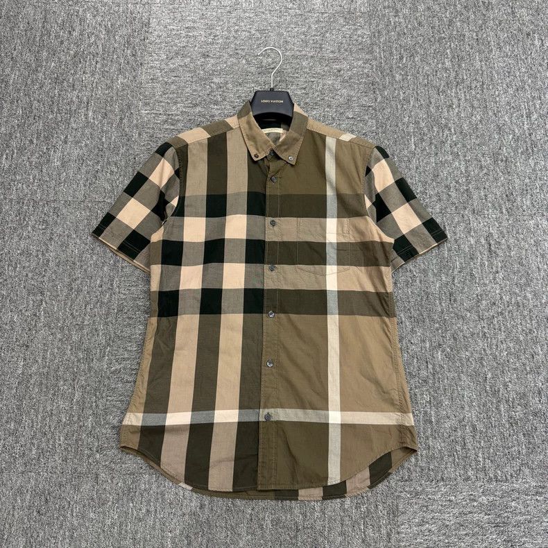 Burberry Check Short Sleeve Shirt