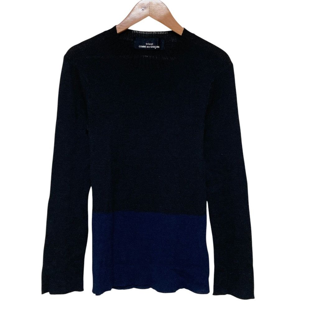 Comme des Garcons Comme des Garçons tricot COMME des GARCONS Rib Knit Top Textile Tops TN-080090 DUTY FREE for USA Size ONE SIZE - 1 Thumbnail