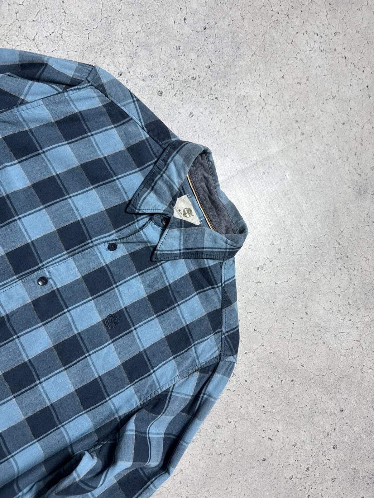 Timberland Timberland Checked Button Up Shirt Size M Vintage Flannel Size US M / EU 48-50 / 2 - 7 Thumbnail