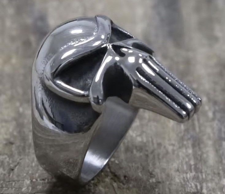 Jewelry Skull Ring Size 7-13 Size ONE SIZE - 3 Thumbnail
