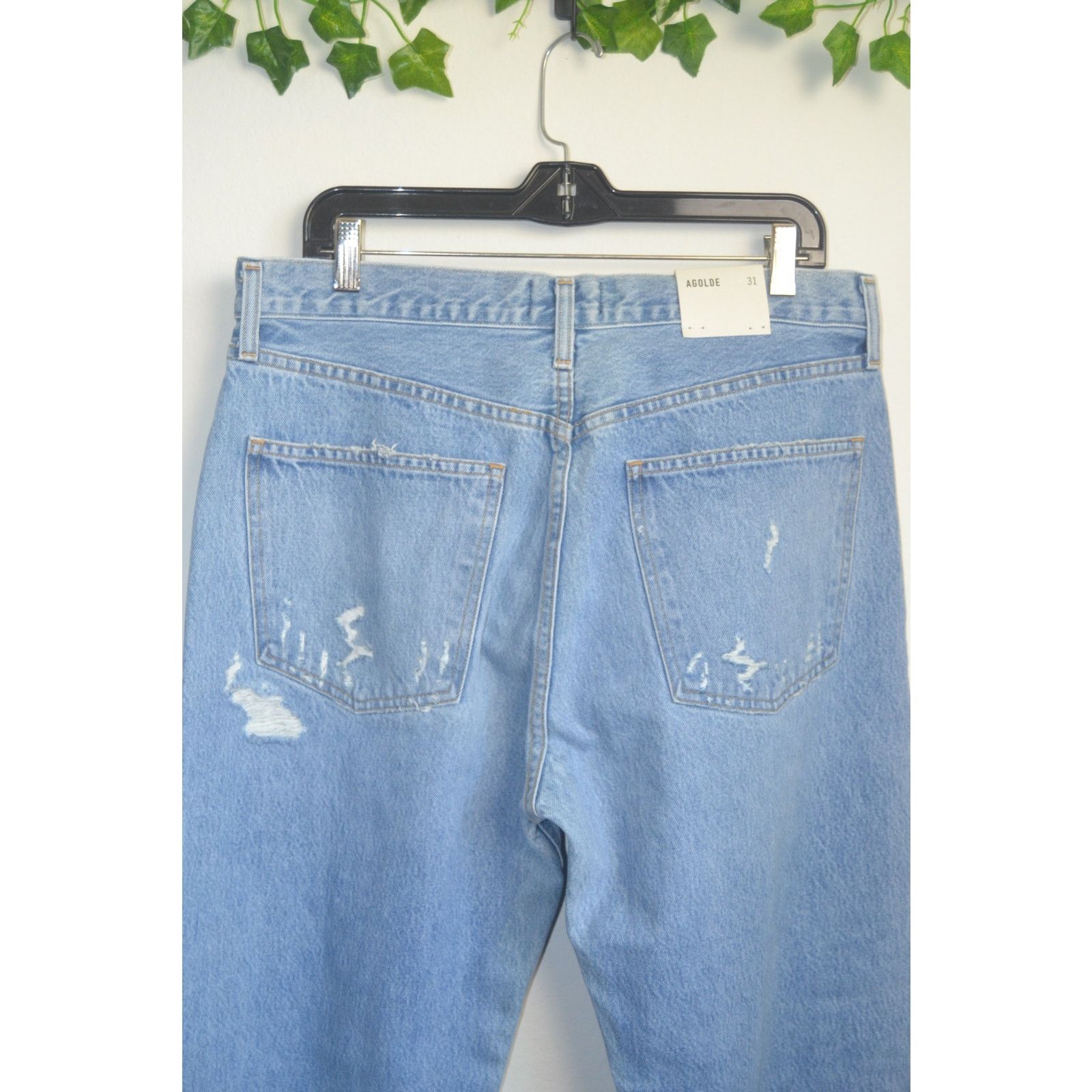Agolde AGOLDE 90's Midrise Loose Fit Jeans Size 31 Size 31" - 7 Thumbnail