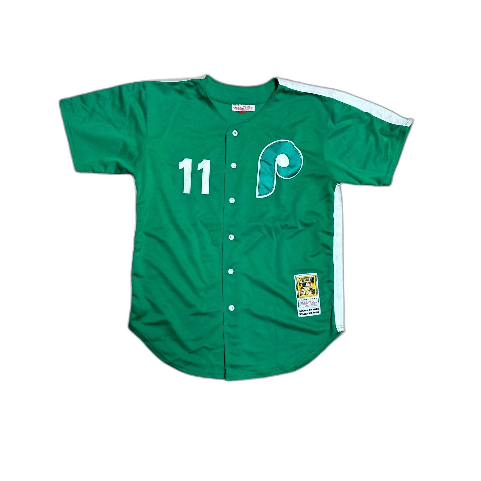 Mitchell & Ness Mitchell & Ness philidelphia Phillies MLB Vintage Style Jers Size US XXS / EU 40 - 1 Thumbnail