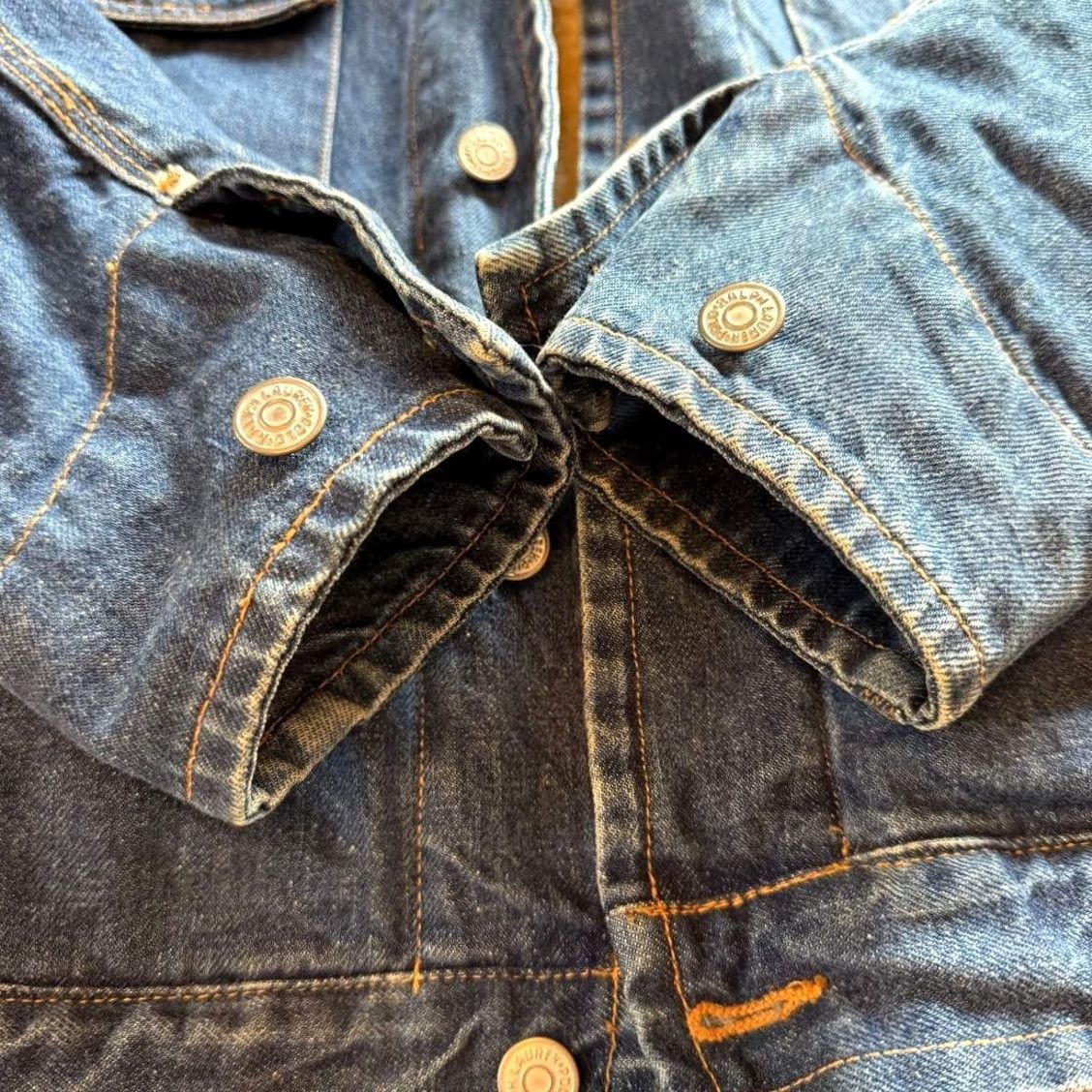 Polo Ralph Lauren 80s Ralph Lauren Country Shearling Denim Jacket Vintage Women Rare Used JAPAN Size S / US 4 / IT 40 - 4 Thumbnail