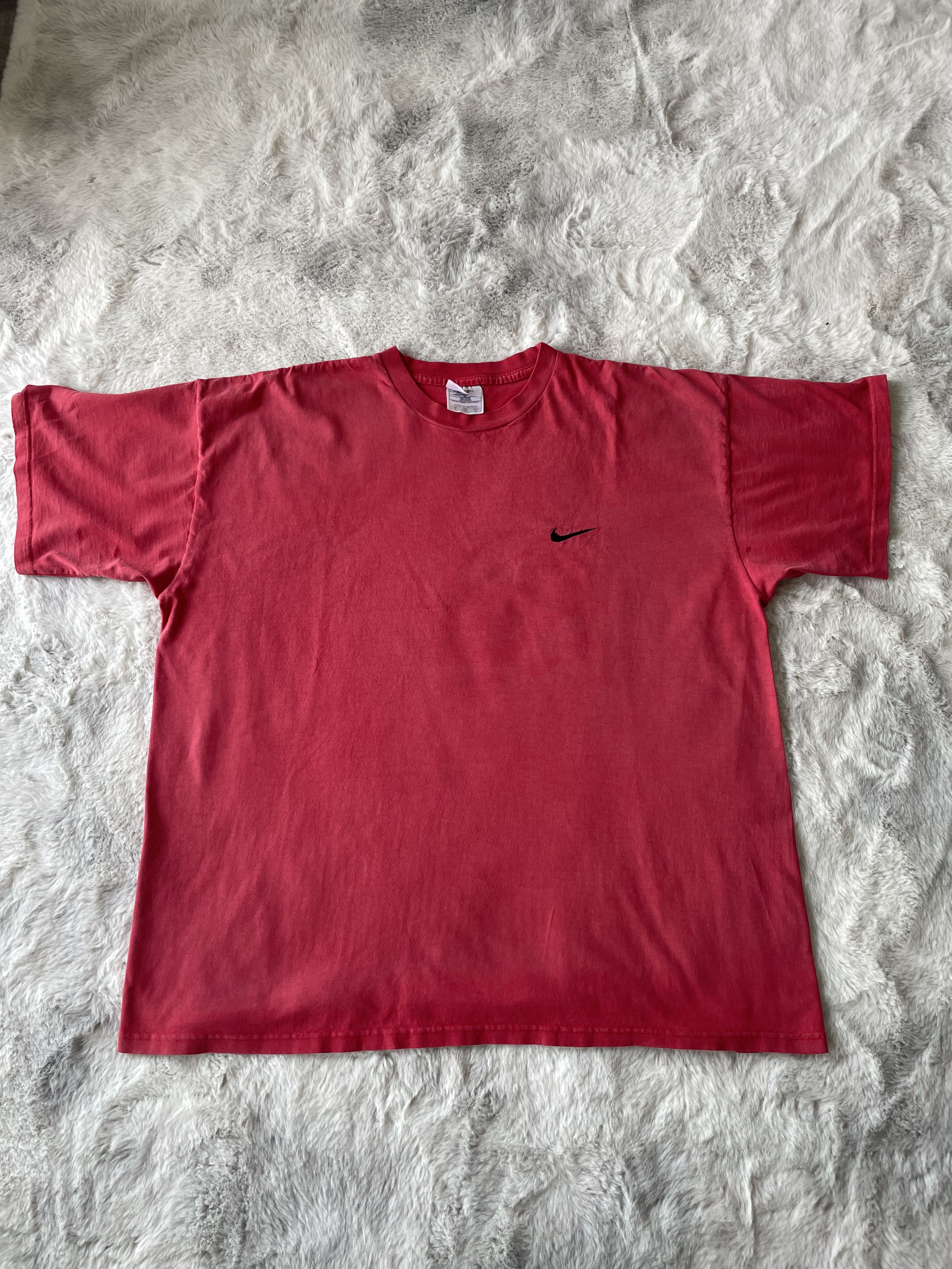 Nike Oversized Vintage Washed Nike T-Shirt Size US XL / EU 56 / 4 - 1 Thumbnail