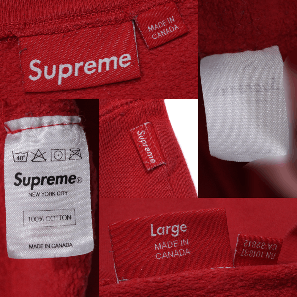 Supreme SS2012 Harlem Logo Baggy Light Sweatshirt Size US L / EU 52-54 / 3 - 9 Thumbnail