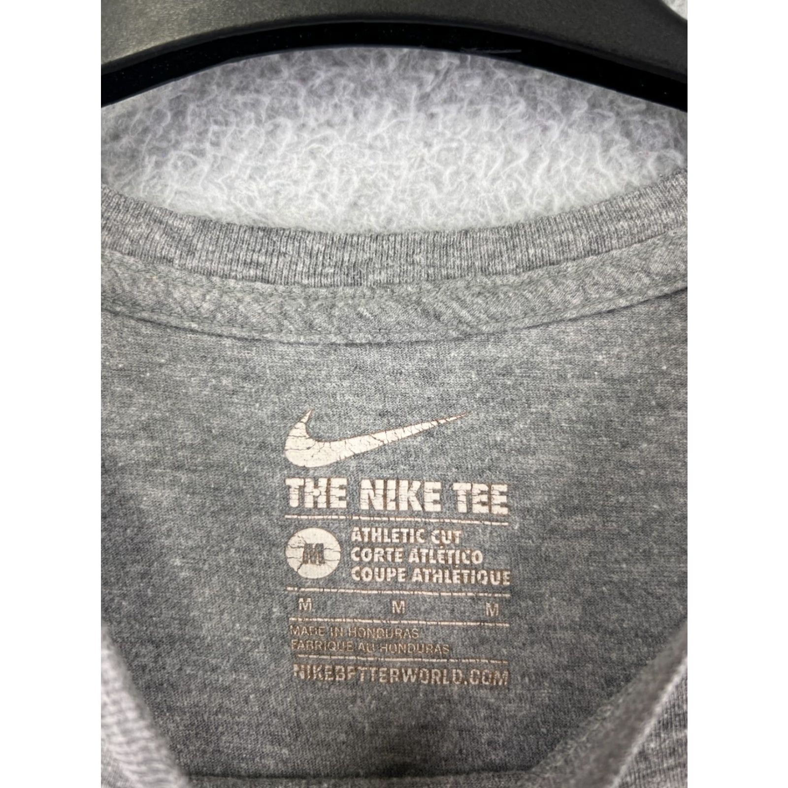 Nike Nike Shirt Mens Medium Gray Short Sleeve Crew Neck Embroidered Swoosh Cotton Size US M / EU 48-50 / 2 - 4 Thumbnail