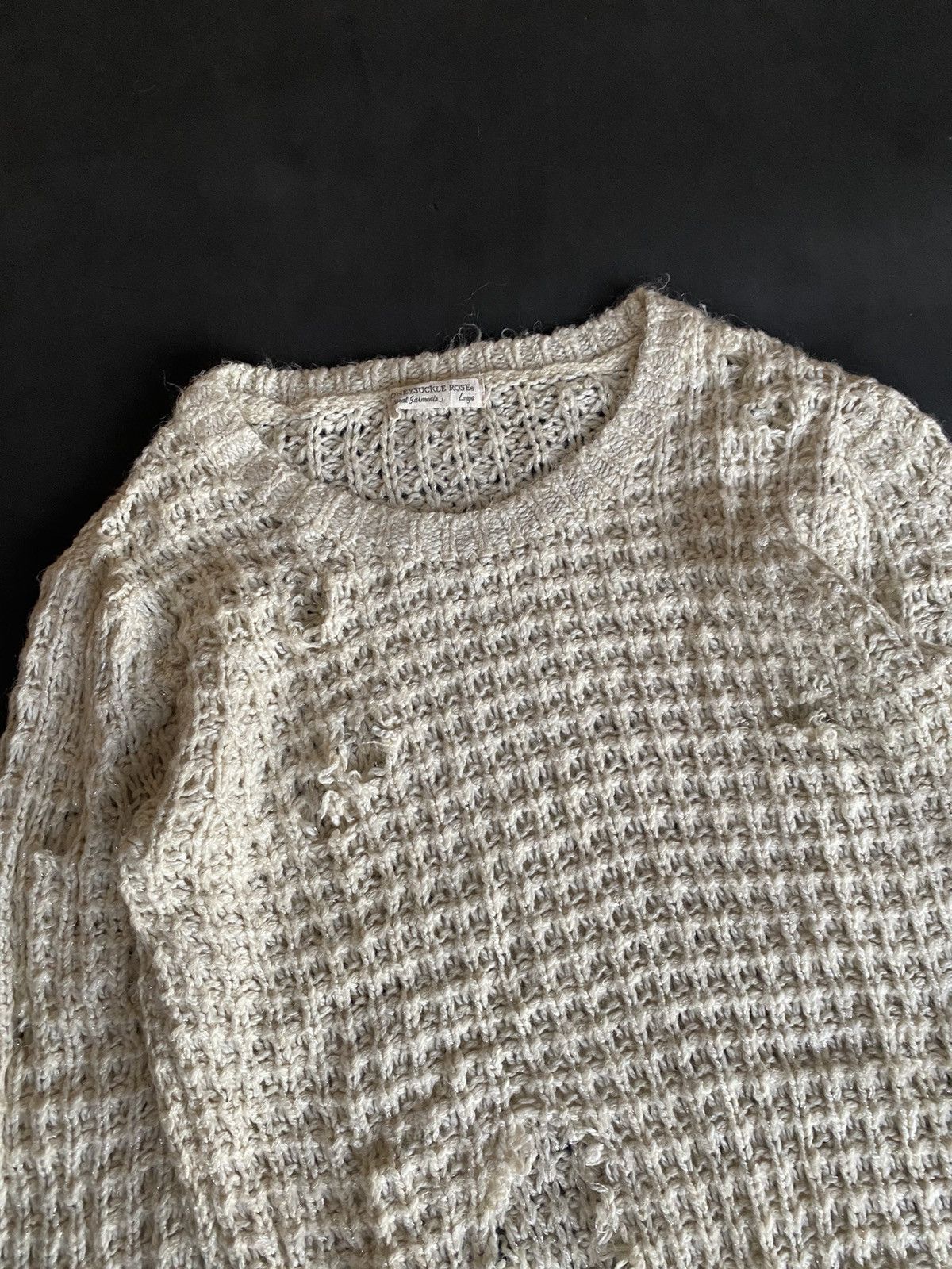 If Six Was Nine 💸BINDINGOFFER💸Roses Punk Knitted Mesh Ifsixwasnine Lgb Size US L / EU 52-54 / 3 - 4 Thumbnail
