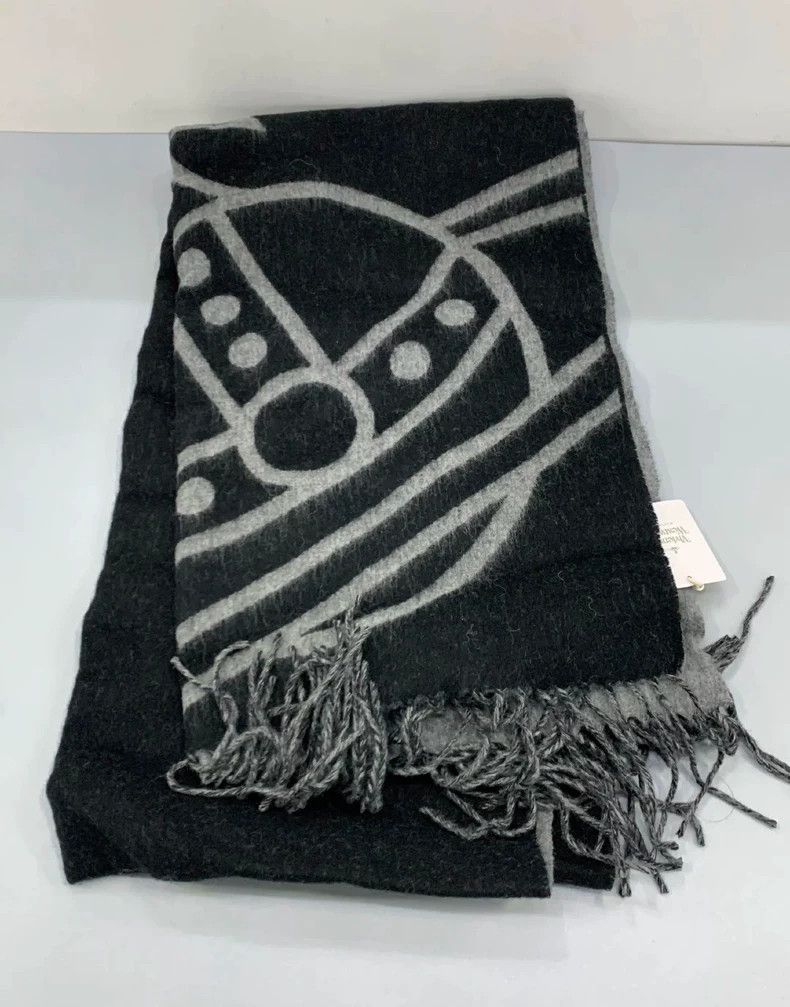 Vivienne Westwood Vivienne Westwood Double-sided wool scarf Size ONE SIZE - 2 Thumbnail