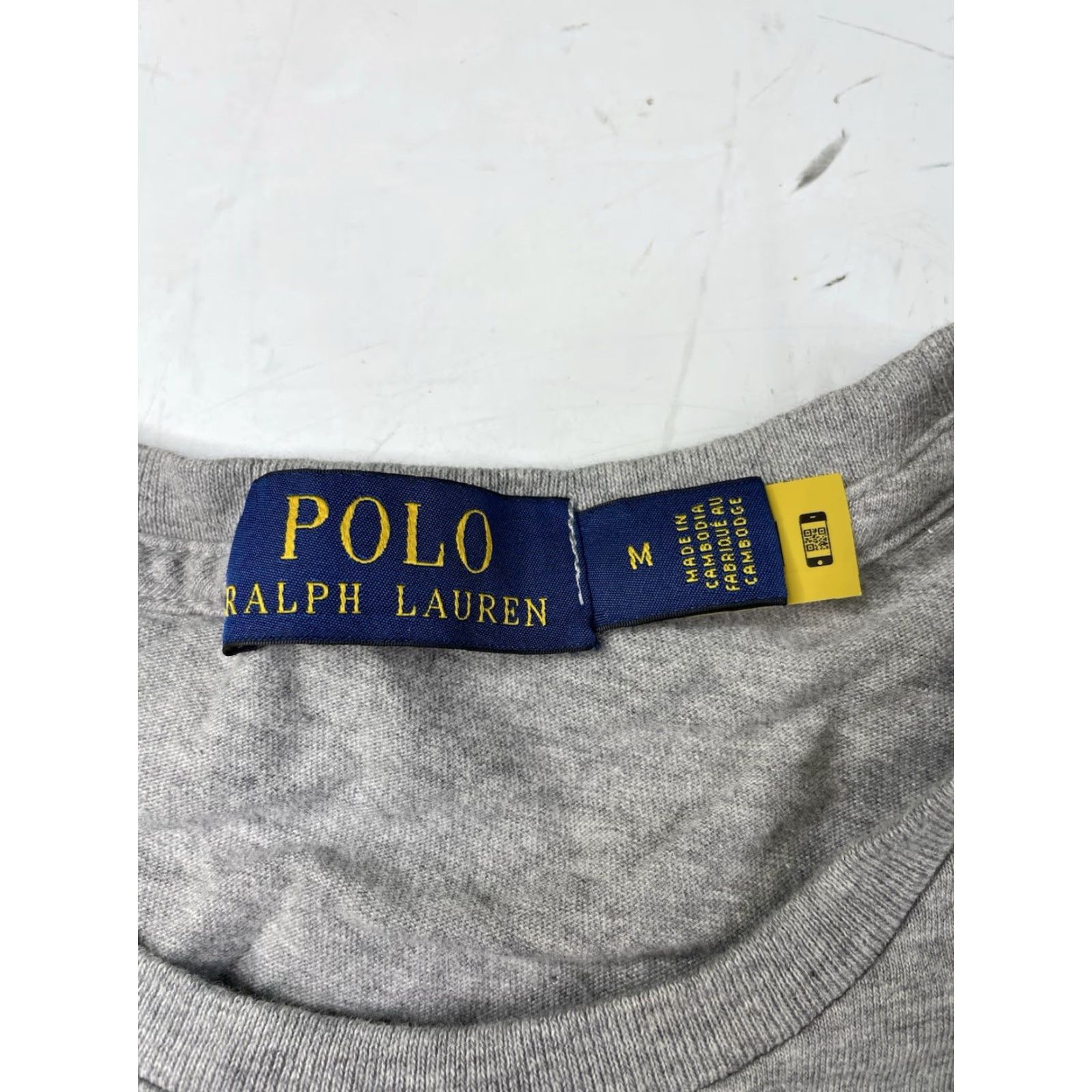 Ralph Lauren Polo Ralph Lauren Men's Medium Ski Bear Short Sleeve Graphic Jersey T-Shirt Gray Size US M / EU 48-50 / 2 - 3 Thumbnail