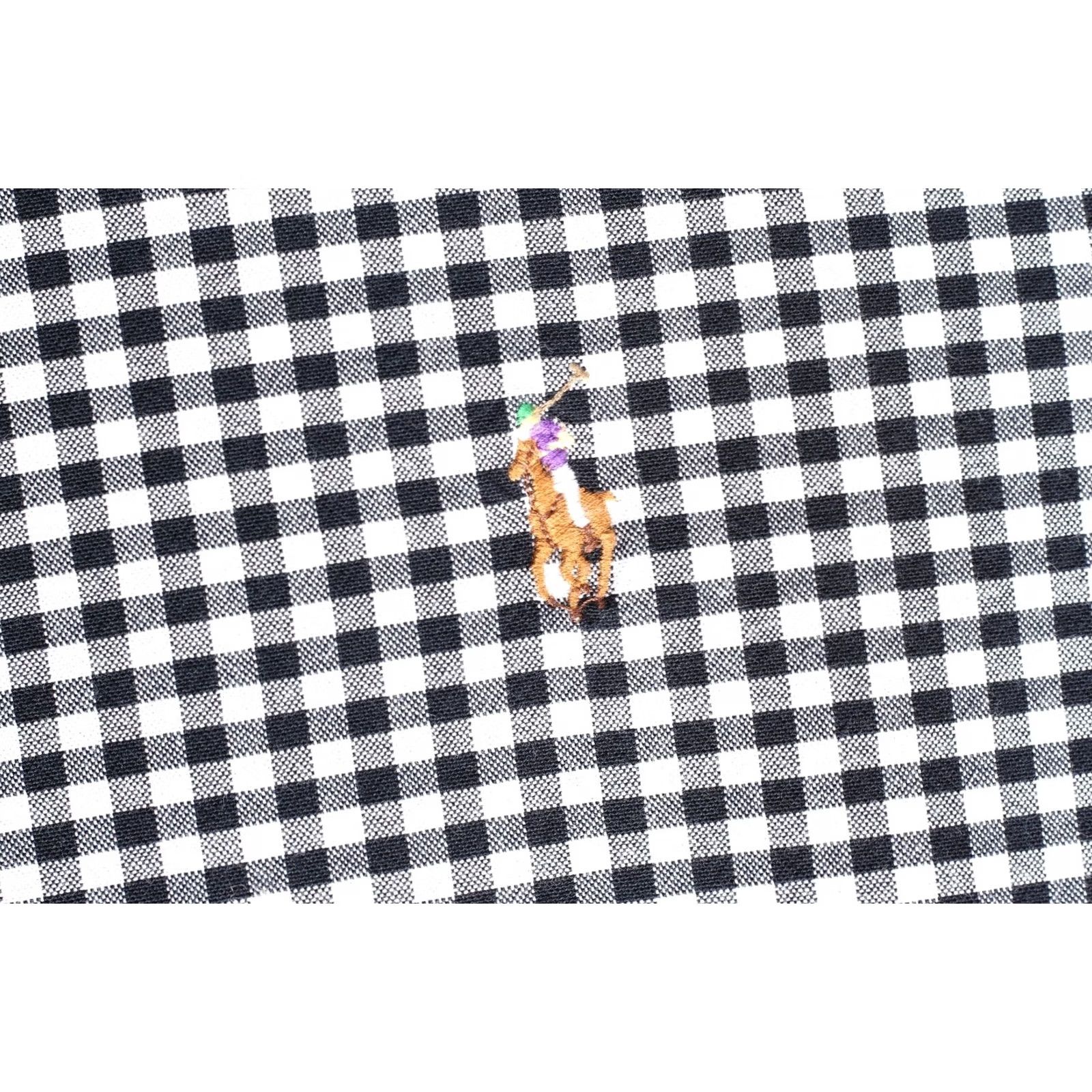 Ralph Lauren RALPH LAUREN Stretch Oxford Shirt Men Size S Slim Fit Long Sleeve Check White Black VR4022 Size US S / EU 44-46 / 1 - 5 Thumbnail