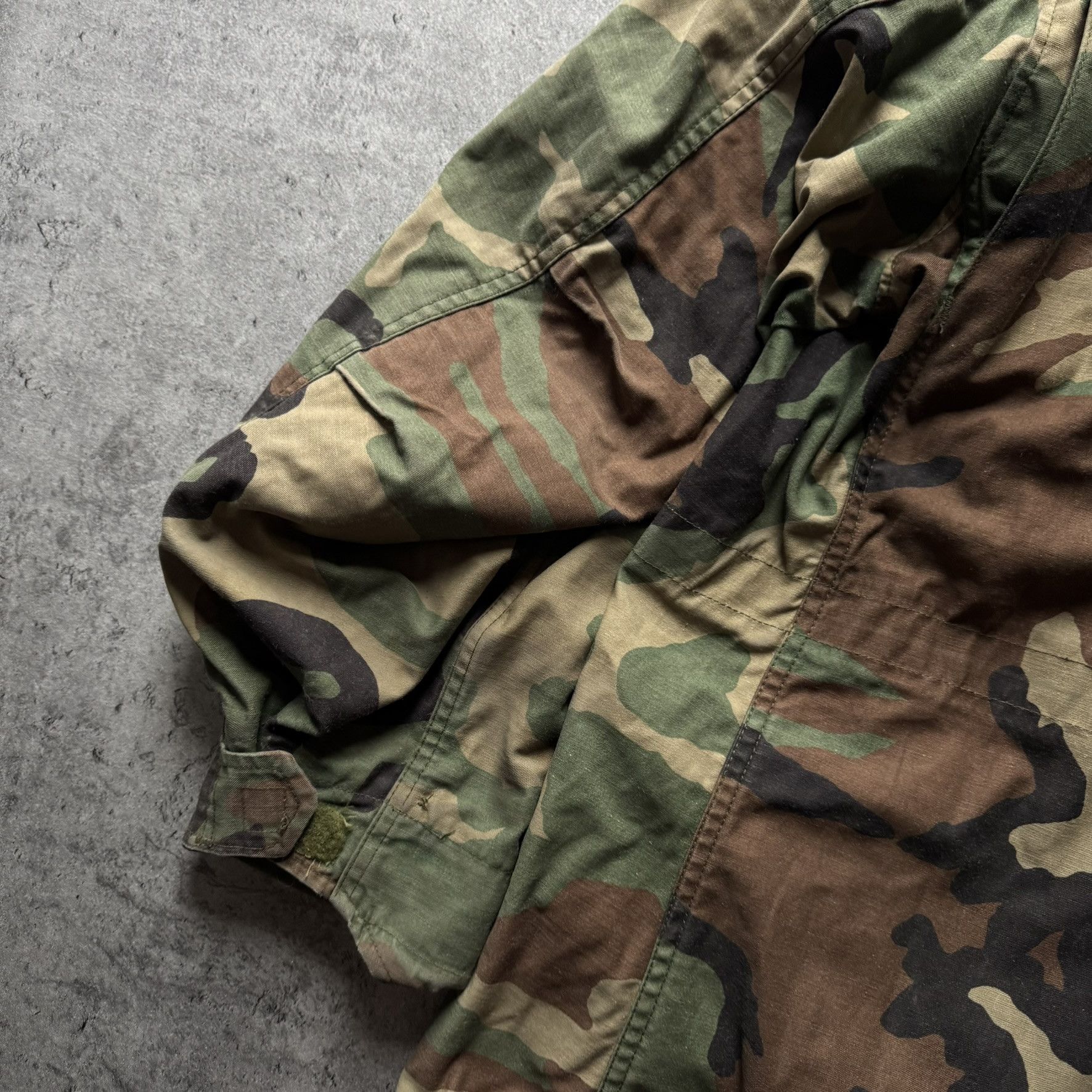 Alpha Industries Vintage Alpha green camo M65 military field jacket Size US XL / EU 56 / 4 - 12 Thumbnail