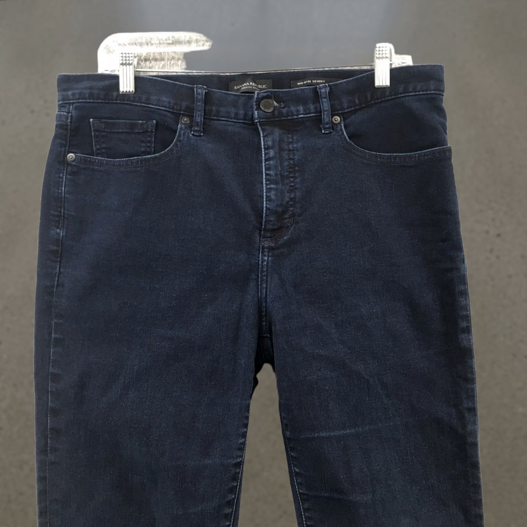 Banana Republic Banana Republic Jeans Womens 32 Regular Skinny Blue Denim Shirt No? Size 24" / US 00 / IT 34 - 1 Thumbnail