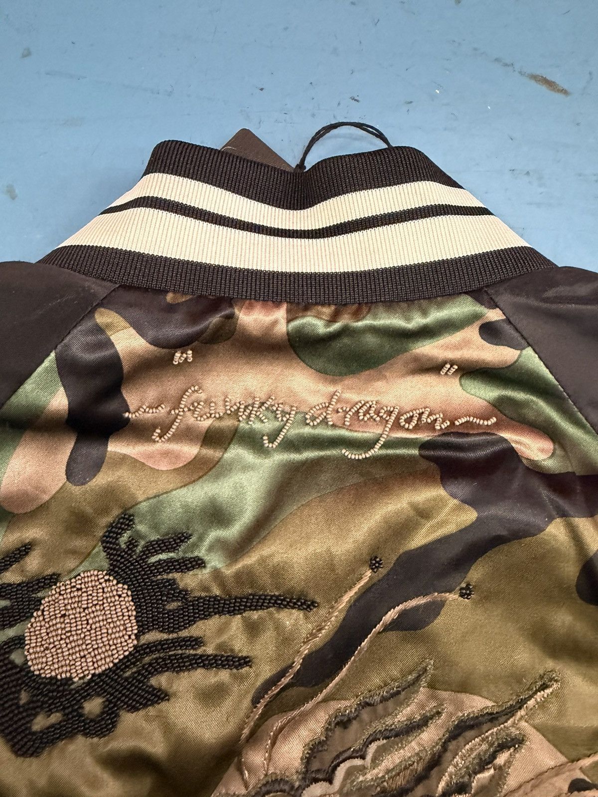 Valentino VALENTINO FUNKY DRAGON SOUVENIR JACKET Size US M / EU 48-50 / 2 - 4 Thumbnail