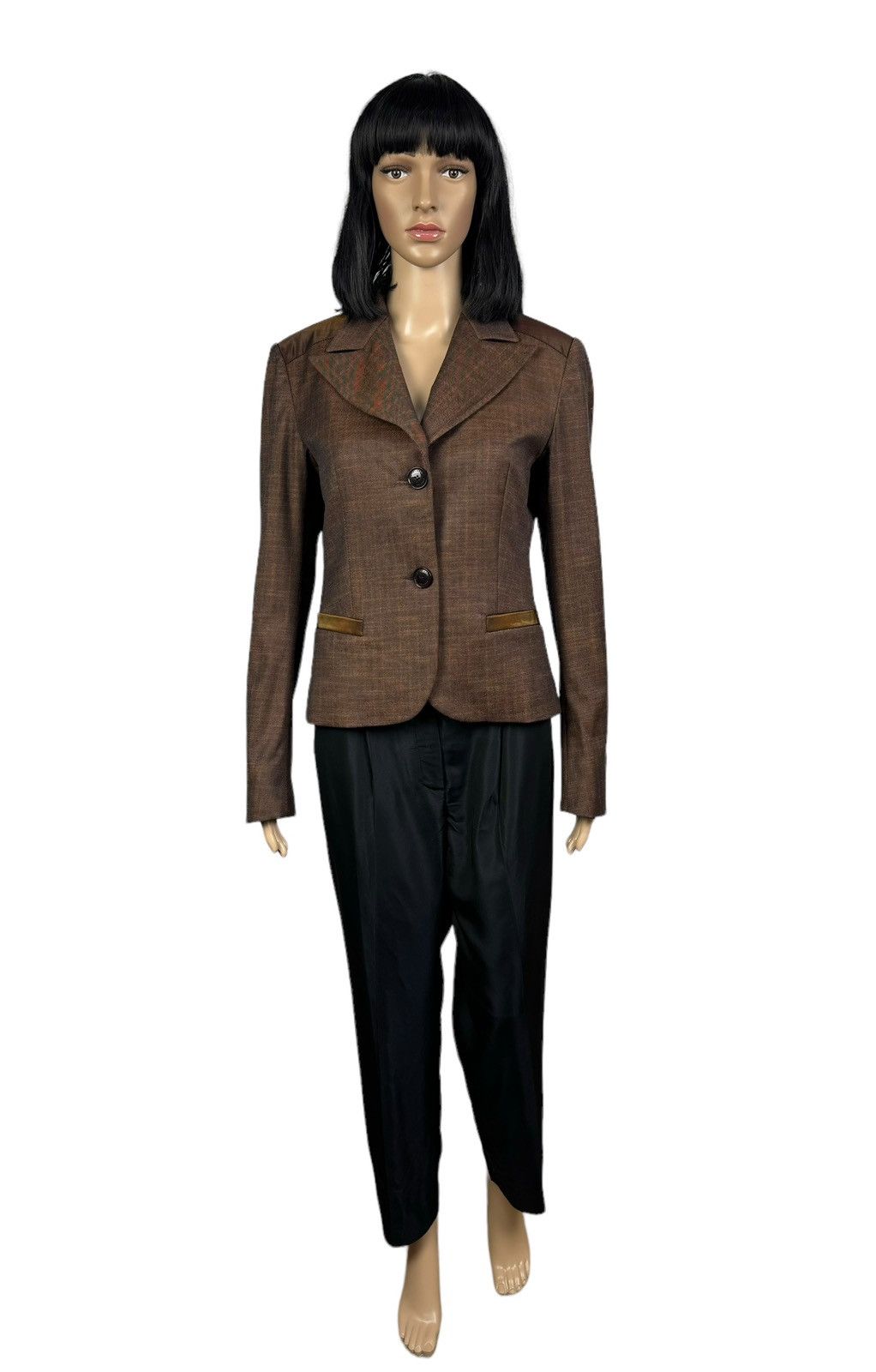 Mila Schon Mila Schon Concept Lana-Cotone Blazer Jacket size 44 Size M / US 6-8 / IT 42-44 - 2 Thumbnail