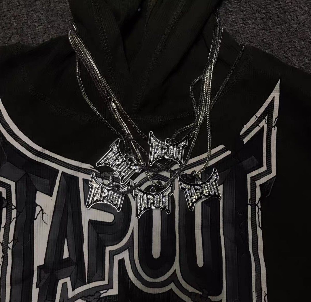 Tapout tapout diamond bling necklace Size ONE SIZE - 2 Thumbnail