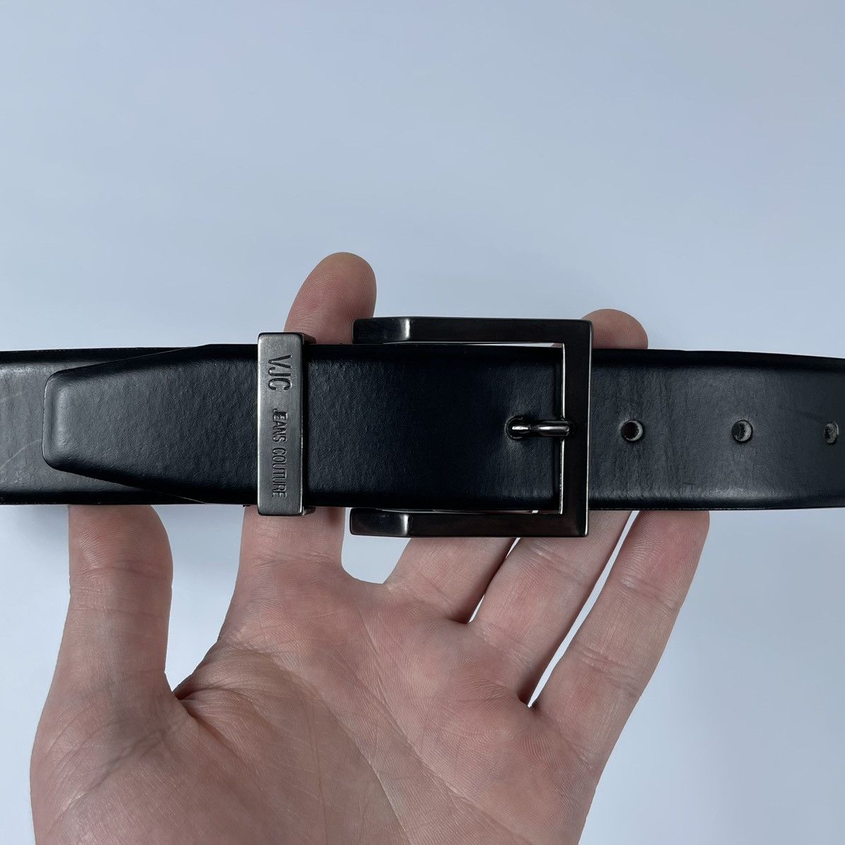 Versace Jeans Couture Versace Jeans Couture Leather Belt Size ONE SIZE - 2 Thumbnail