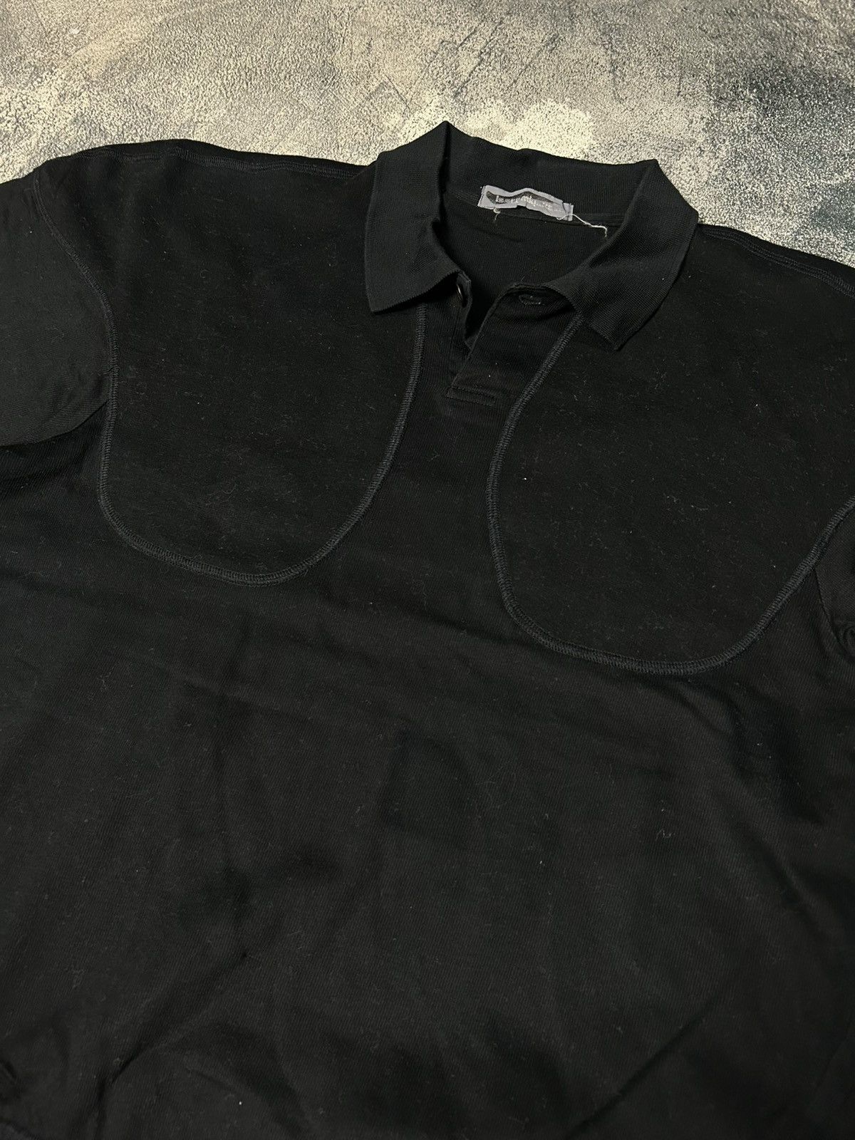 Issey Miyake Vintage Issey Miyake Polo sweatshirt Size US L / EU 52-54 / 3 - 2 Thumbnail
