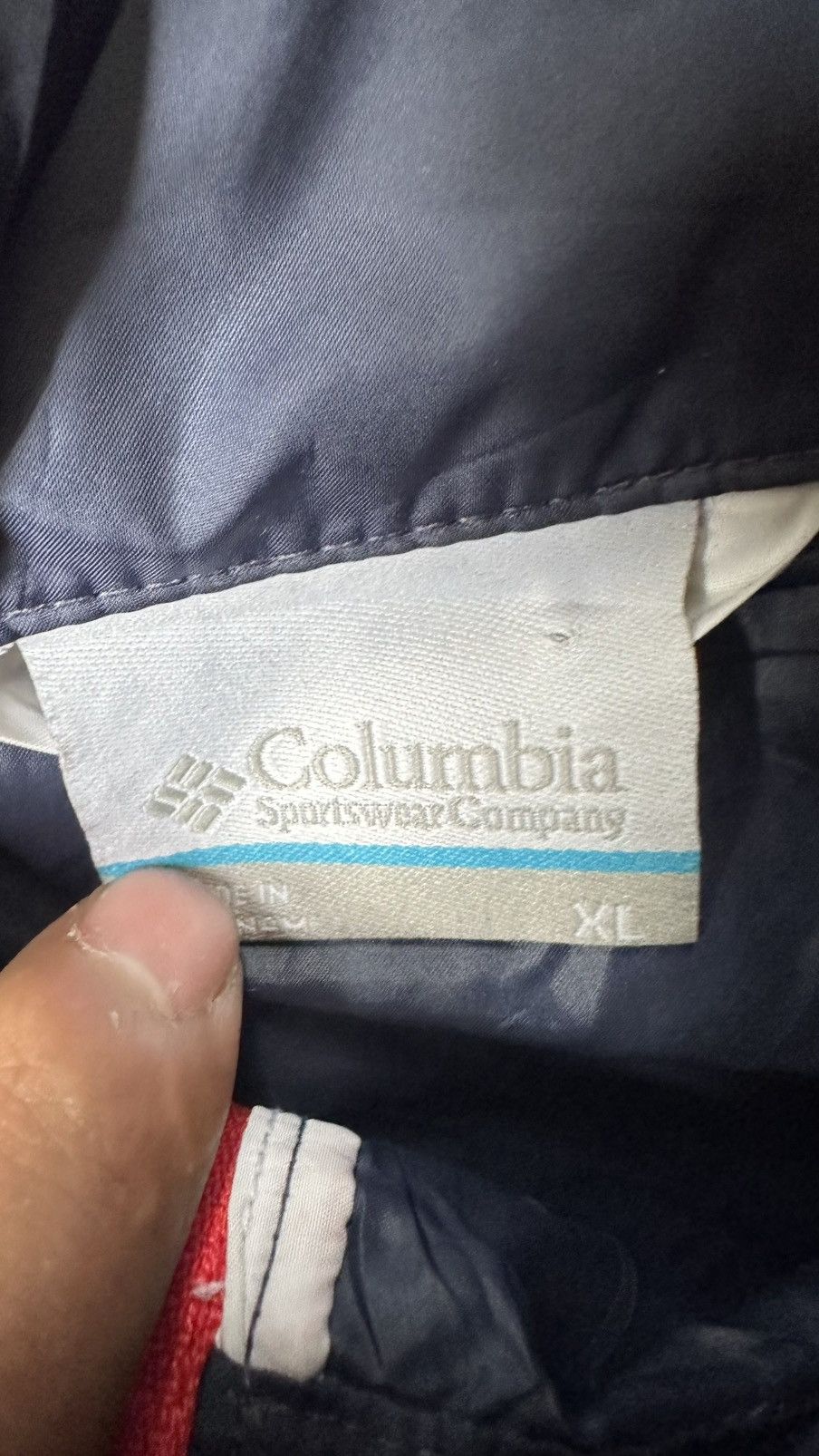 Columbia COLUMBIA TWO TONE WINDBREAKER Size US XL / EU 56 / 4 - 7 Thumbnail