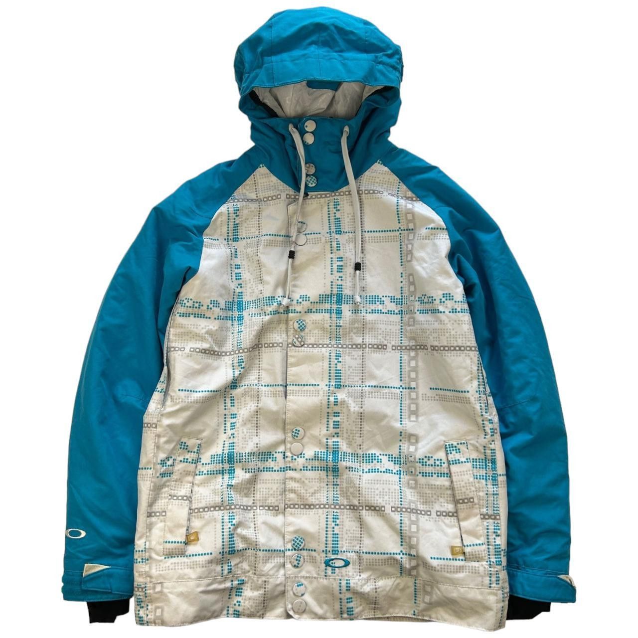 image of Vintage Oakley Snowboarding Jacket Size XL in Blue, Men's