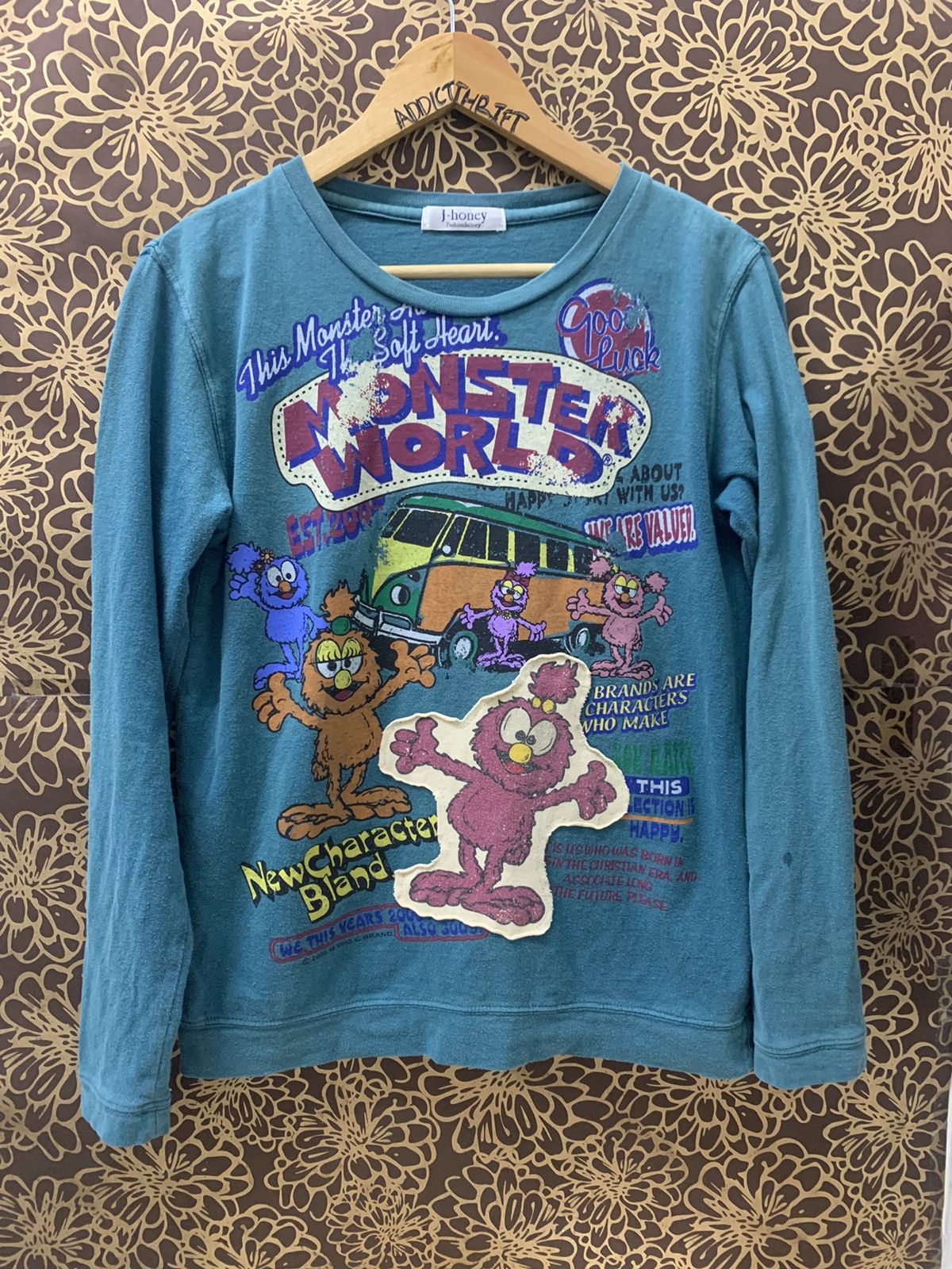 Cartoon Network VINTAGE Y2K 2005 MONSTER WORLD VERY RARE TEE Size US S / EU 44-46 / 1 - 1 Thumbnail