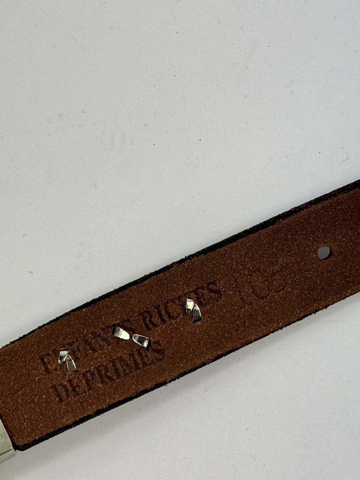 Enfants Riches Deprimes BAT DETAILED LEATHER BELT SIZE 105 Size 36 - 6 Thumbnail