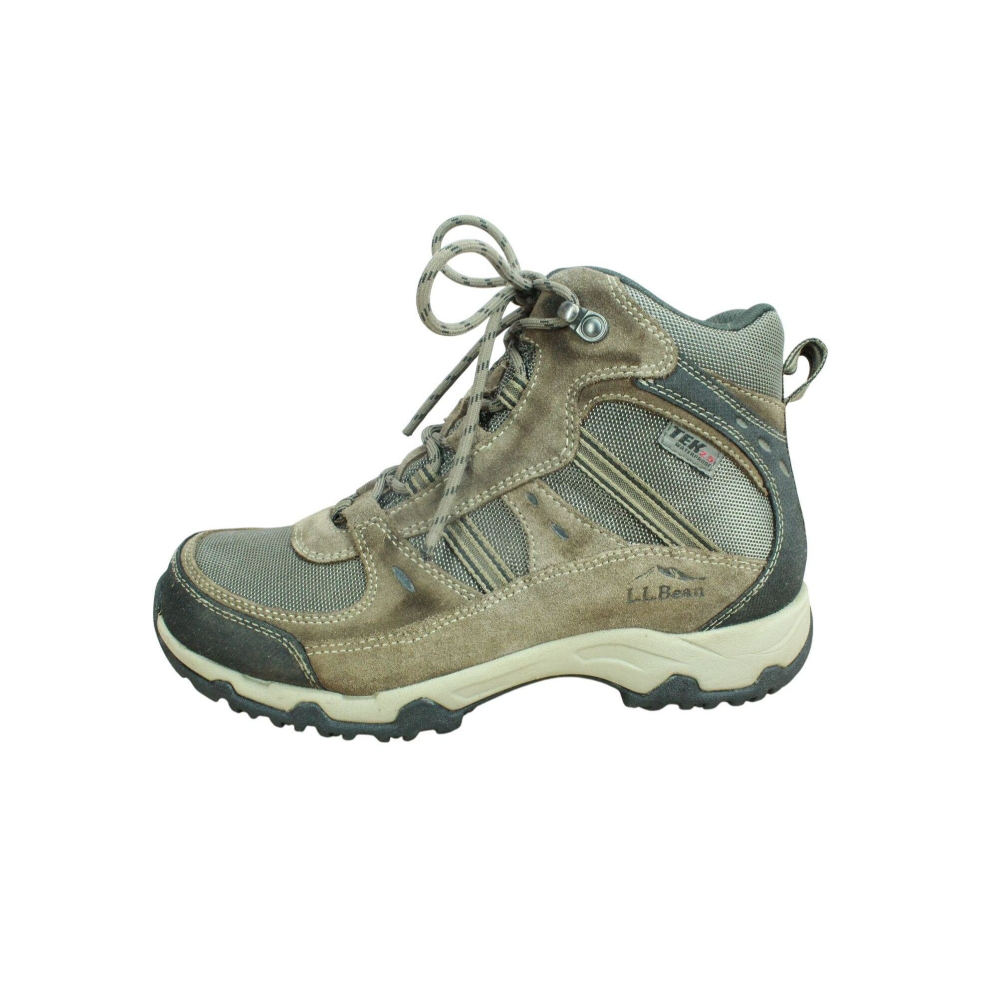 L.L. Bean LL Bean Model 4 Brown Suede Waterproof Hiking Boots Size US 7 / EU 40 - 1 Thumbnail