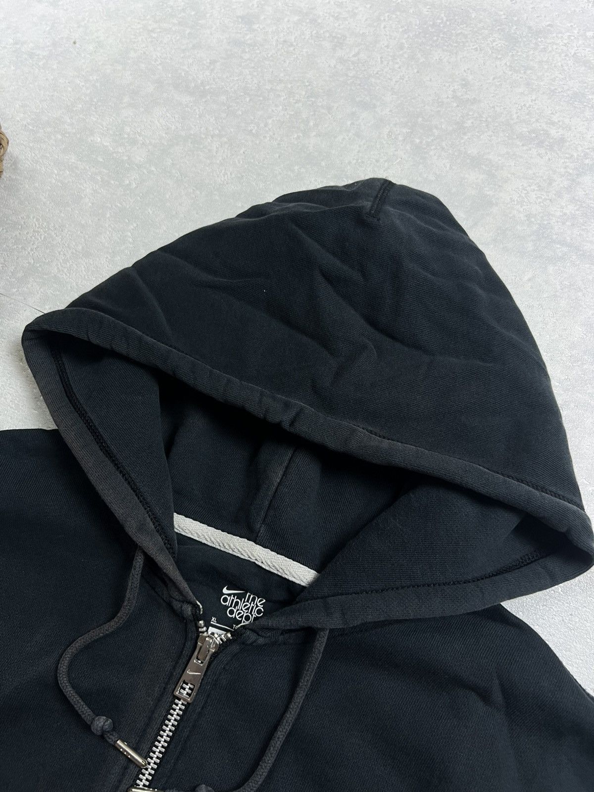 Nike 00s Nike Athletic Vintage Y2K Oversized Retro Zip Hoodie Size US XL / EU 56 / 4 - 5 Thumbnail