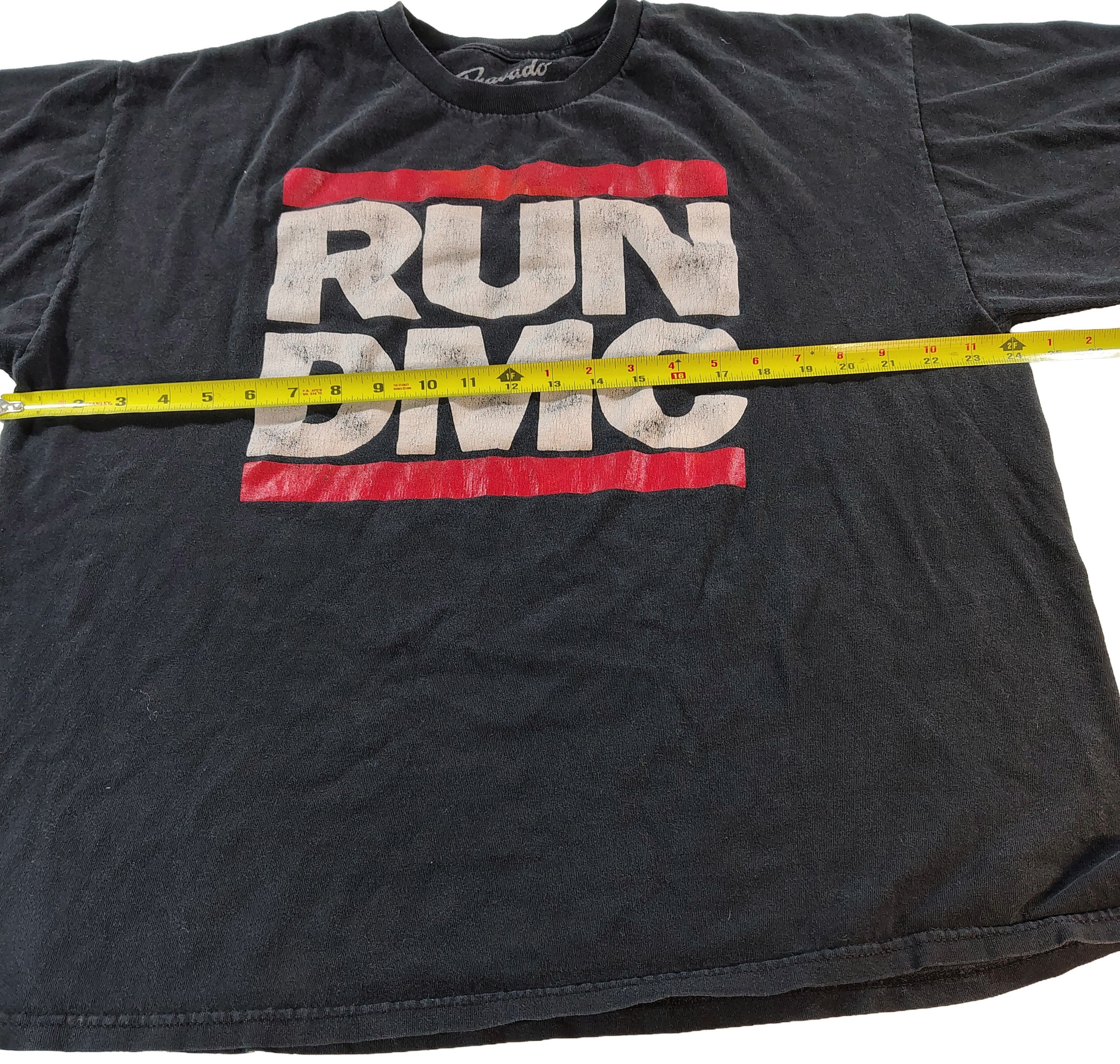 Bravado Men's XXL Black & Red Run DMC Graphic Band T-Shirt Size US XXL / EU 58 / 5 - 4 Thumbnail
