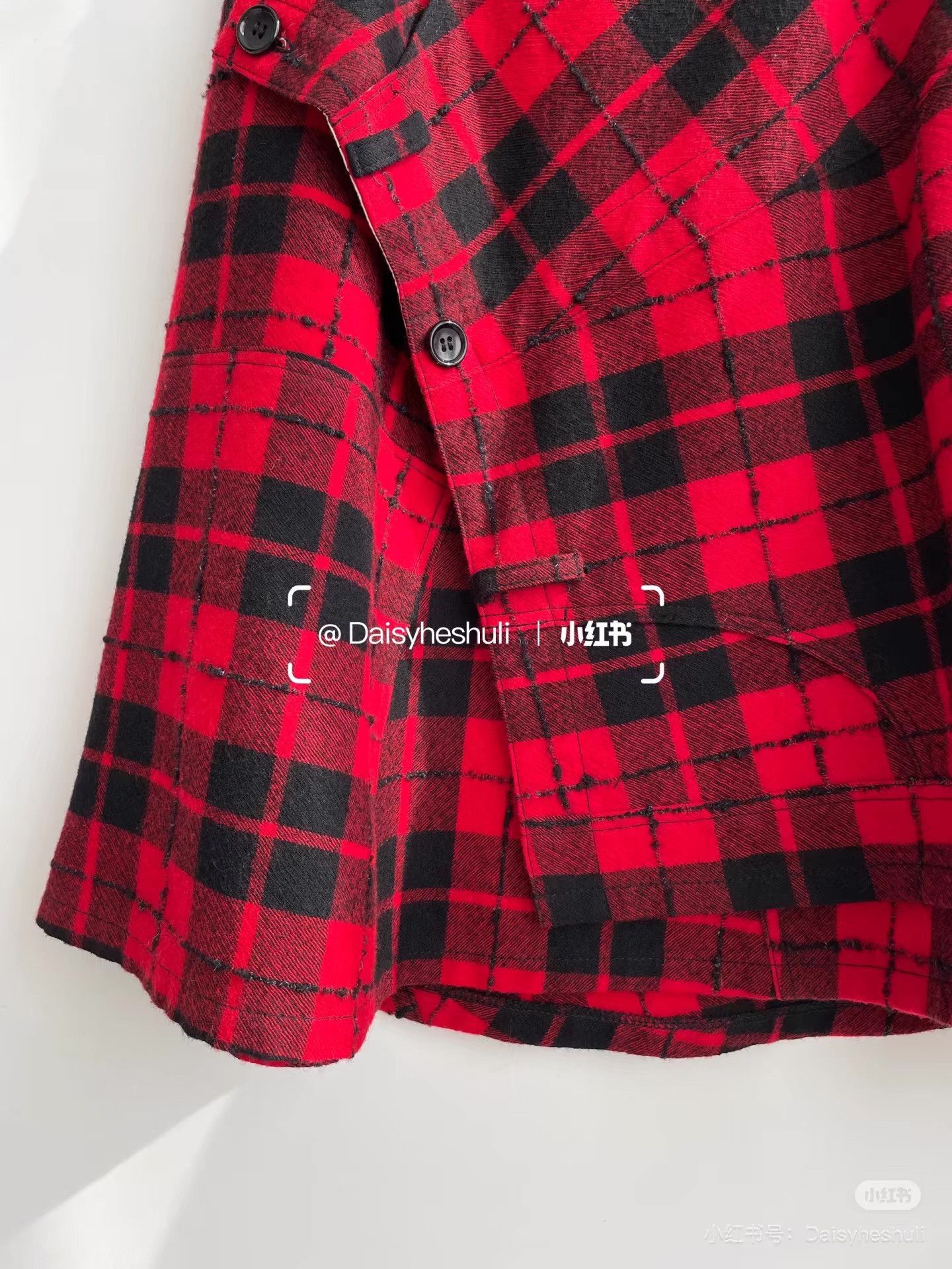 Comme des Garcons Comme des Garçons CDG Tricot Plaid Midi Skirt Ｑ24 Size 38" / US 16 / IT 52 - 9 Thumbnail