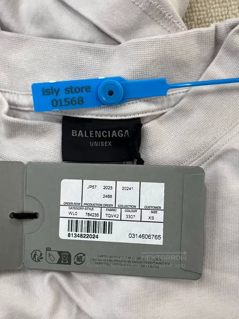 Balenciaga Balenciaga Logo Alphabet Print Round Neck Pullover Straigh Size US XS / EU 42 / 0 - 5 Thumbnail