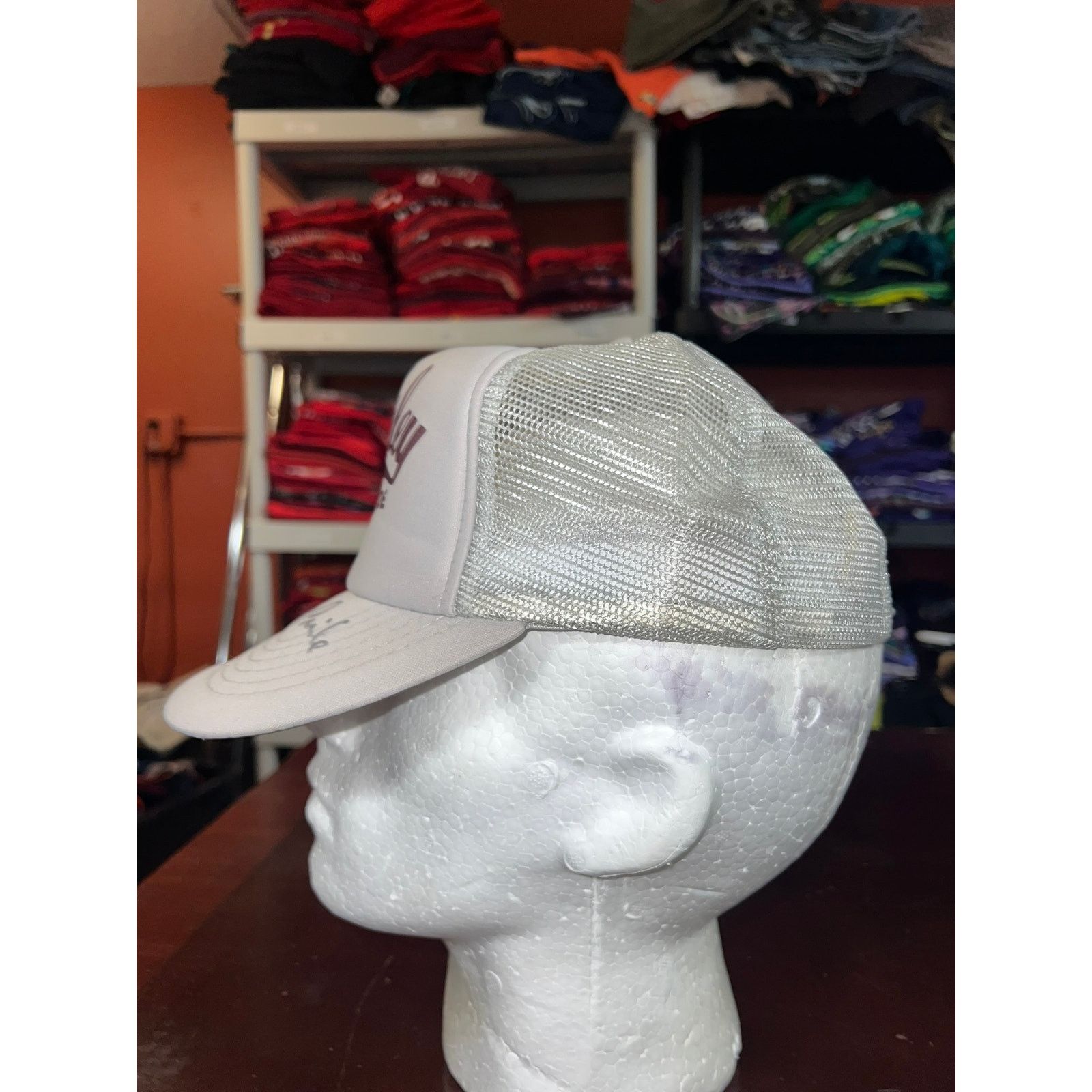 Vintage Vintage Charley Pride Hat Signed Gray Trucker Country VTG Size ONE SIZE - 3 Thumbnail
