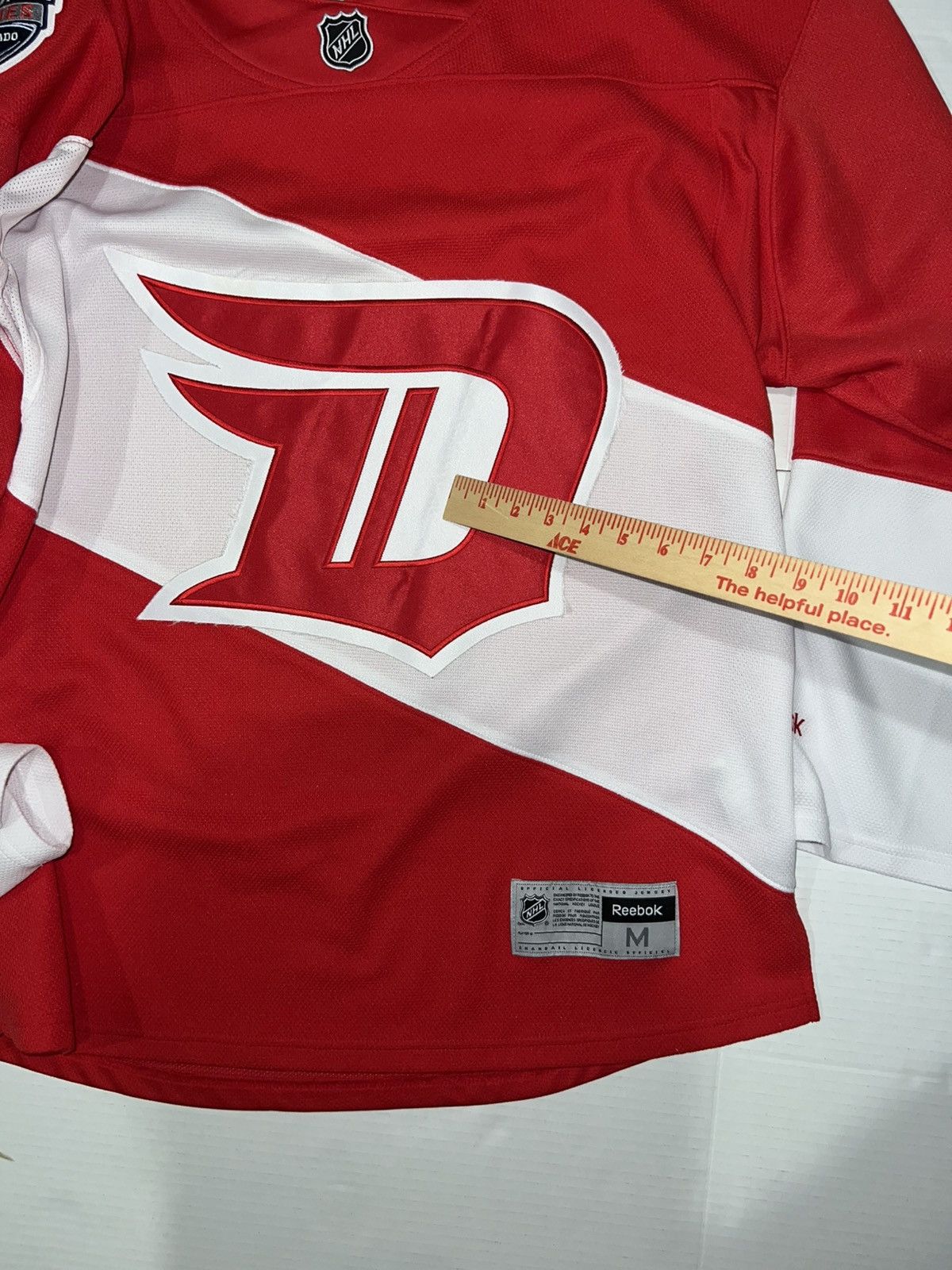 NHL Signed Abdelkader Detroit Red Wings Stadium Series Jersey Size US M / EU 48-50 / 2 - 9 Thumbnail