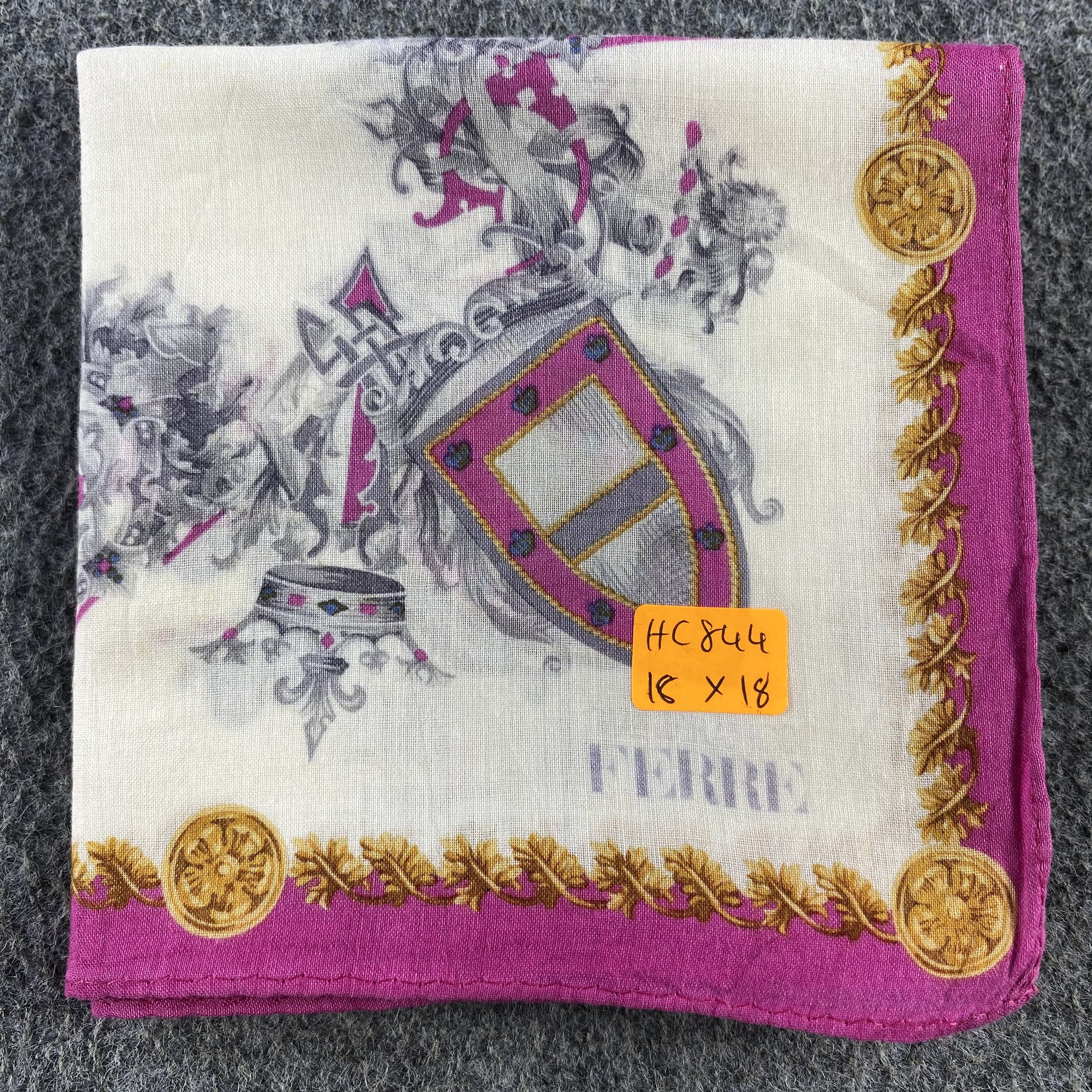 Vintage Ferre Handkerchief/Neckerchief/Bandana HC844 Size ONE SIZE - 5 Thumbnail