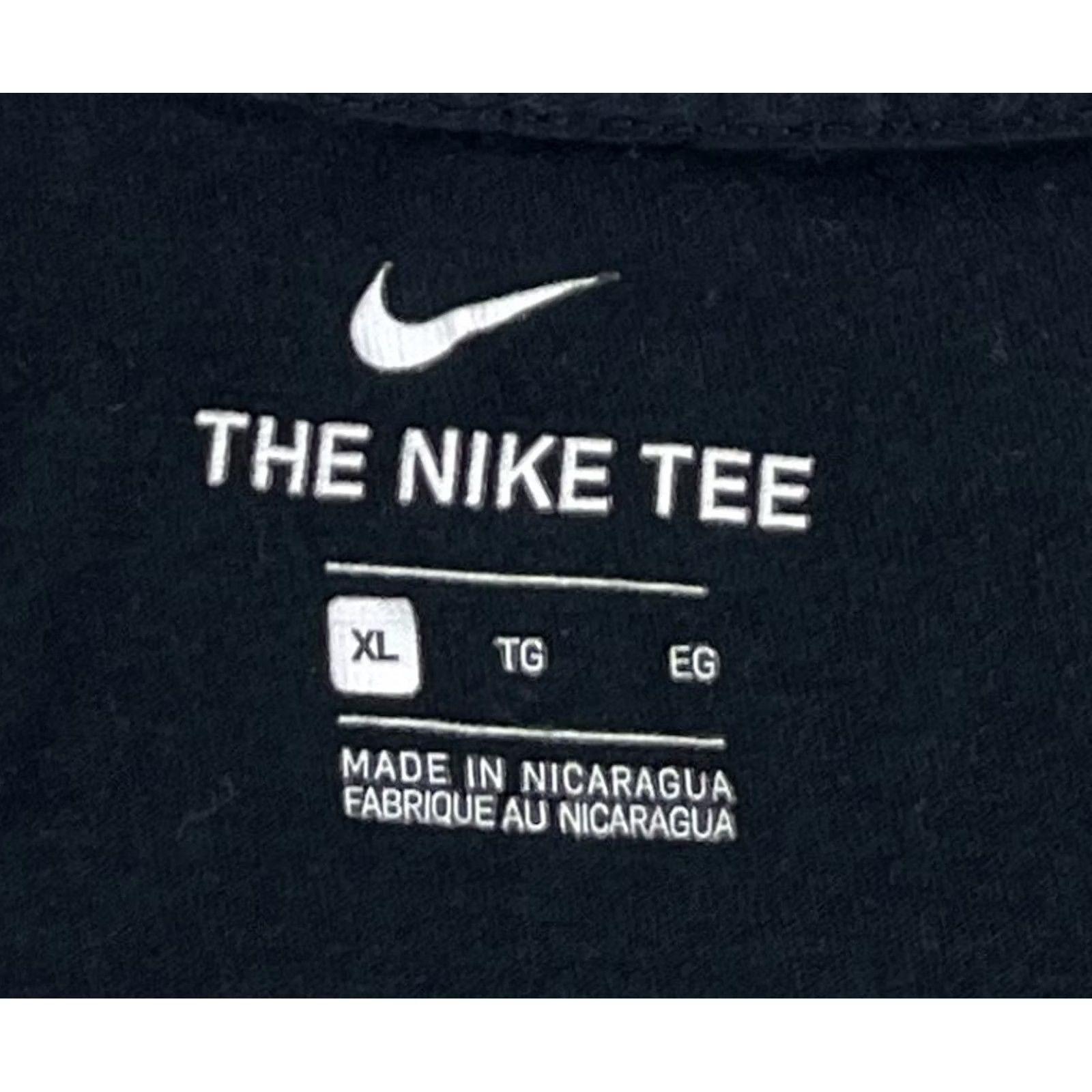 Nike Nike The Athletic Society T-shirt Shirt XL Black Mens Cotton 2010s Sports Nike Tee Size US XL / EU 56 / 4 - 4 Thumbnail
