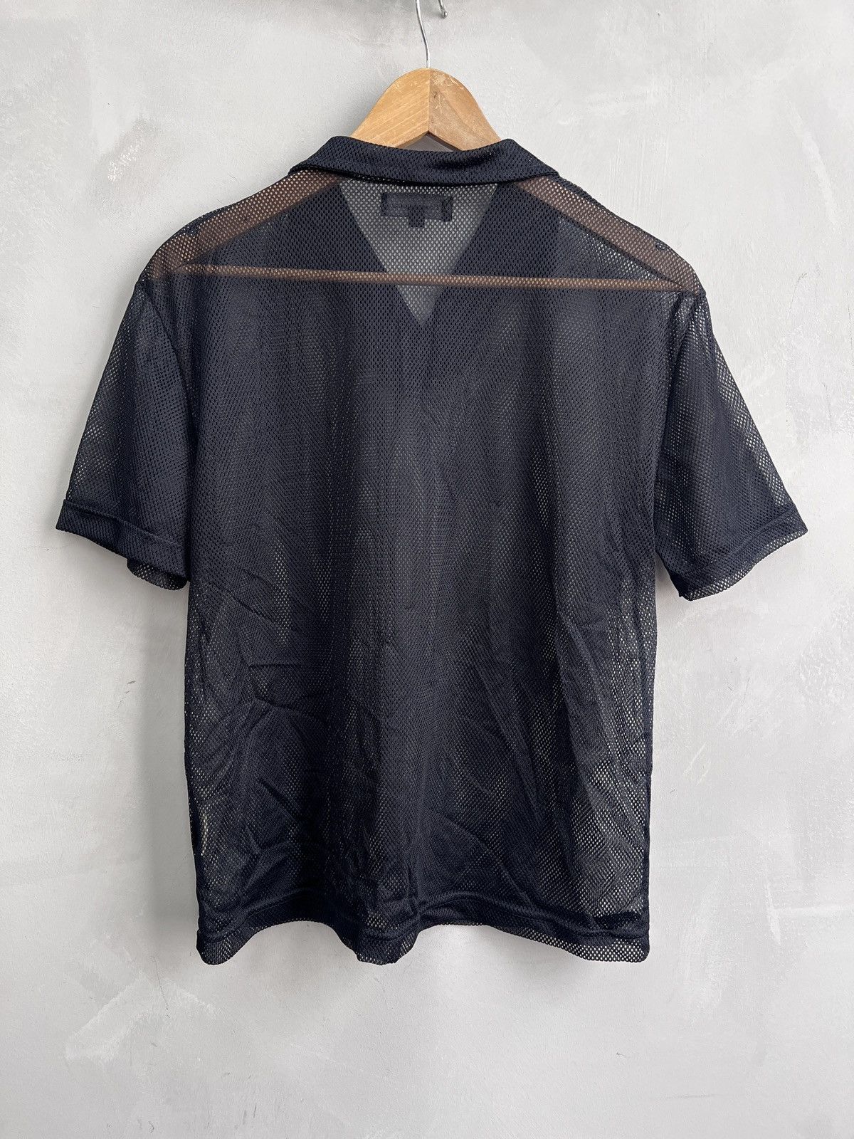 Hysteric Glamour Vintage mesh top polo t shirt avant garde style Size US M / EU 48-50 / 2 - 11 Thumbnail