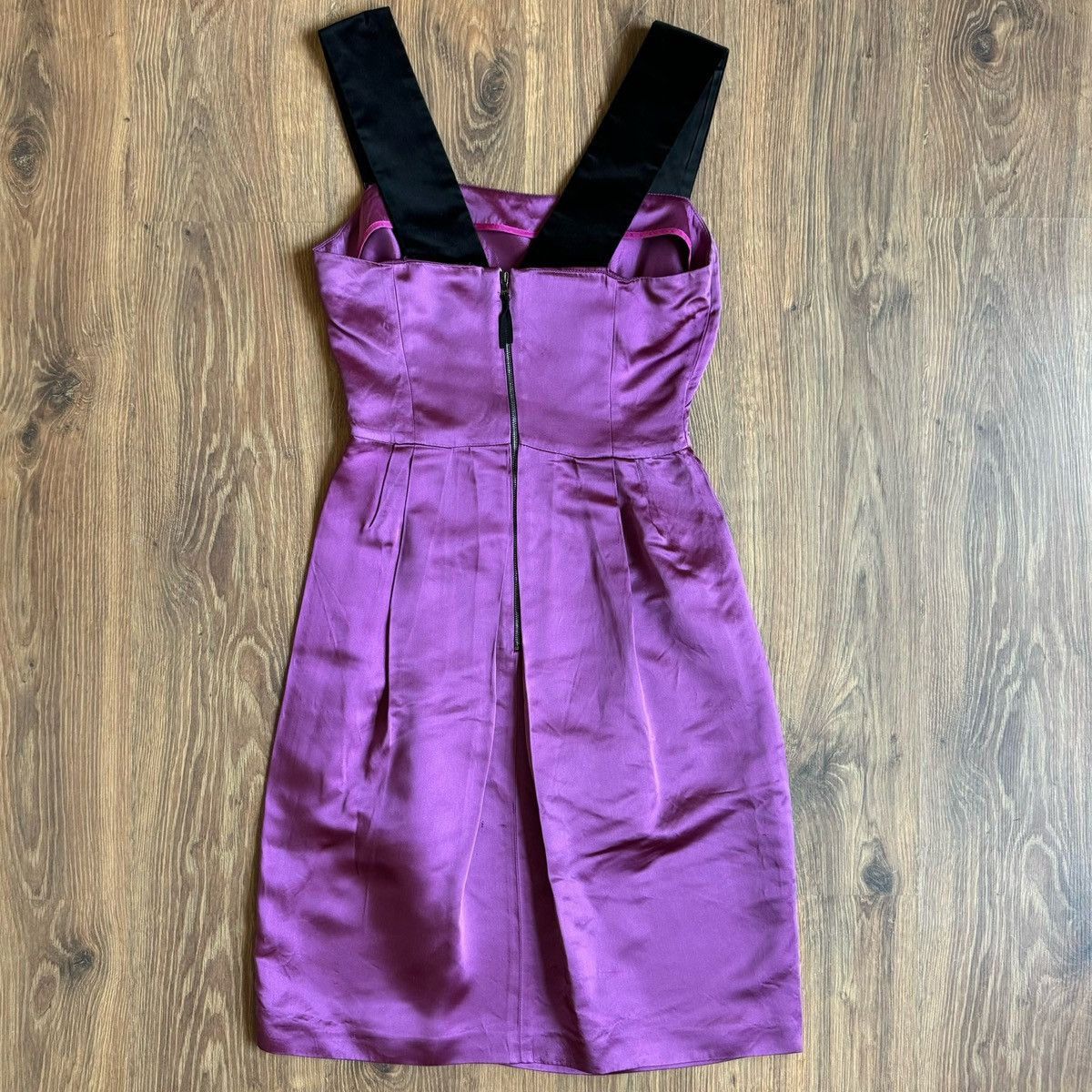Dolce & Gabbana D&G Dolce & Gabbana Dress Women’s Purple Acetate Sleeveless Size M / US 6-8 / IT 42-44 - 4 Thumbnail