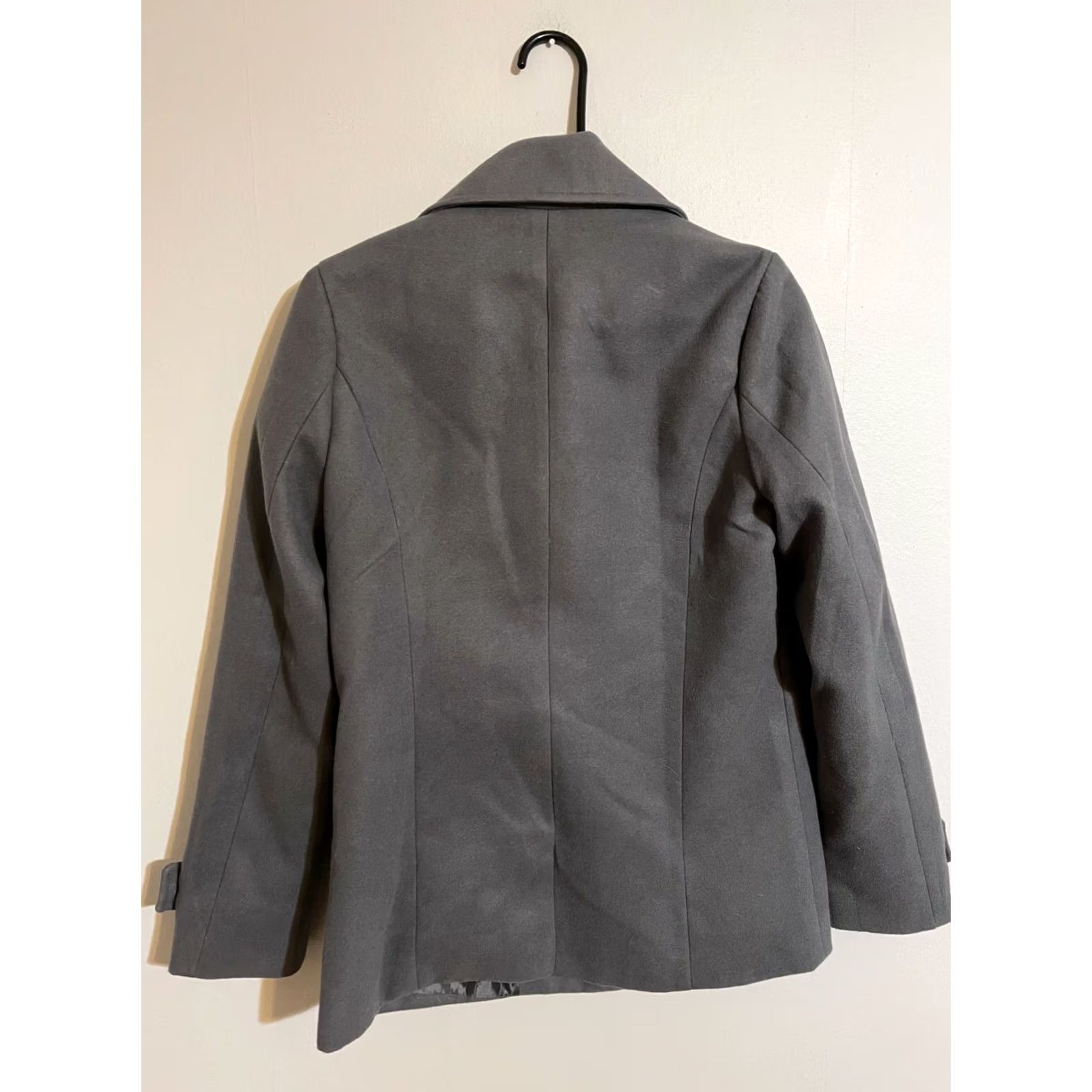 Forever 21 FOREVER 21 Coat Pea Coat Polyester Gray Women's Small S Size S / US 4 / IT 40 - 4 Thumbnail